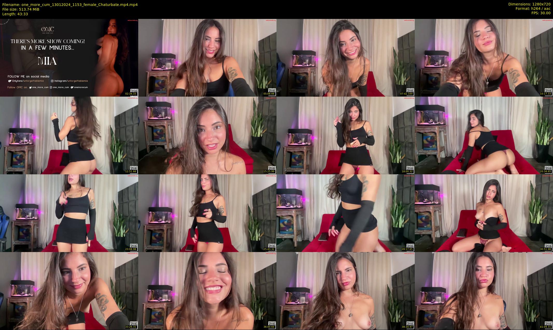 one_more_cum — 44 minute Chaturbate couple cam show recording, 720p, Jan 13, 2024
