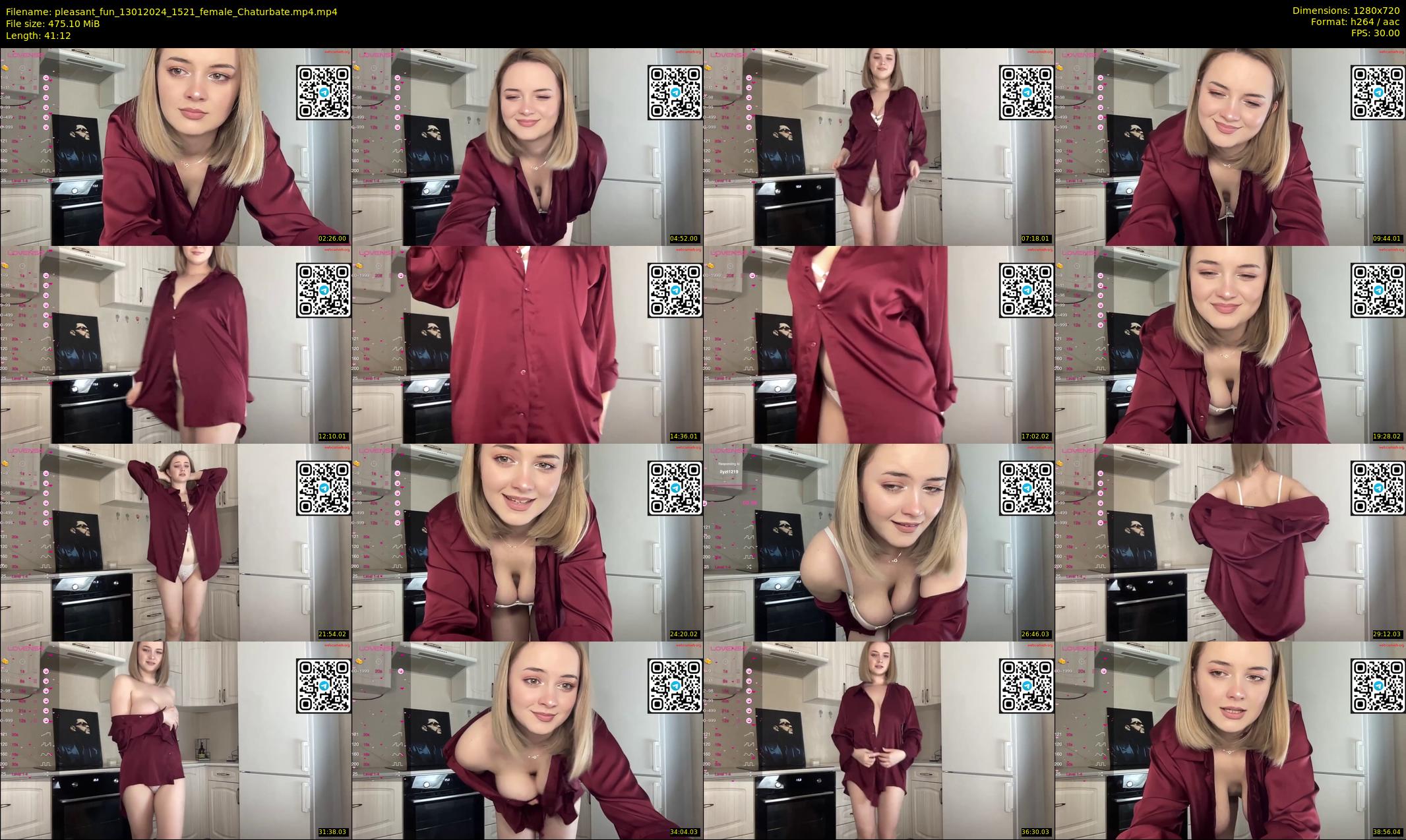 pleasant_fun — 42 minute Chaturbate female cam show recording, 720p, Jan 13, 2024