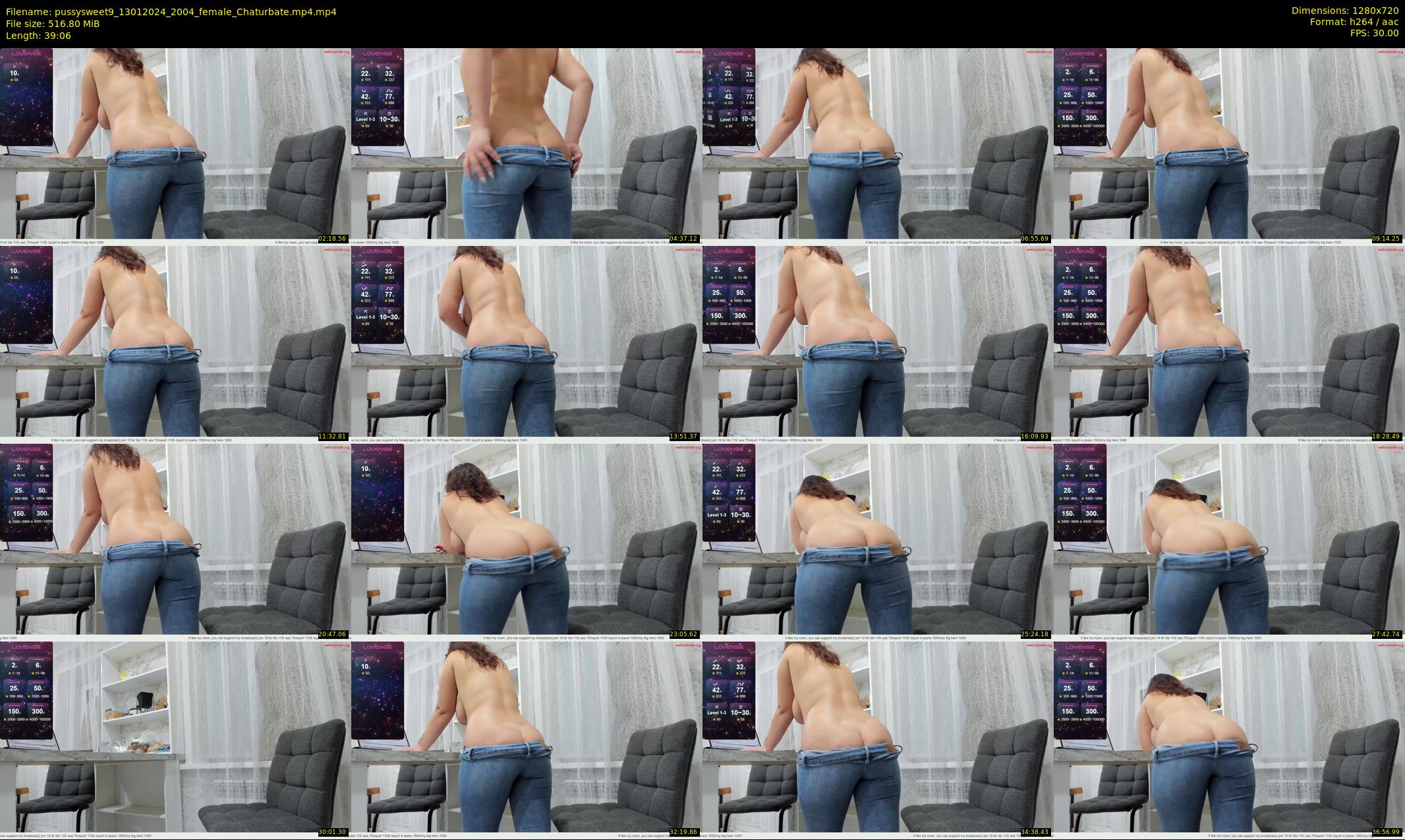 pussysweet9 — 40 minute Chaturbate female cam show recording, 720p, Jan 13, 2024
