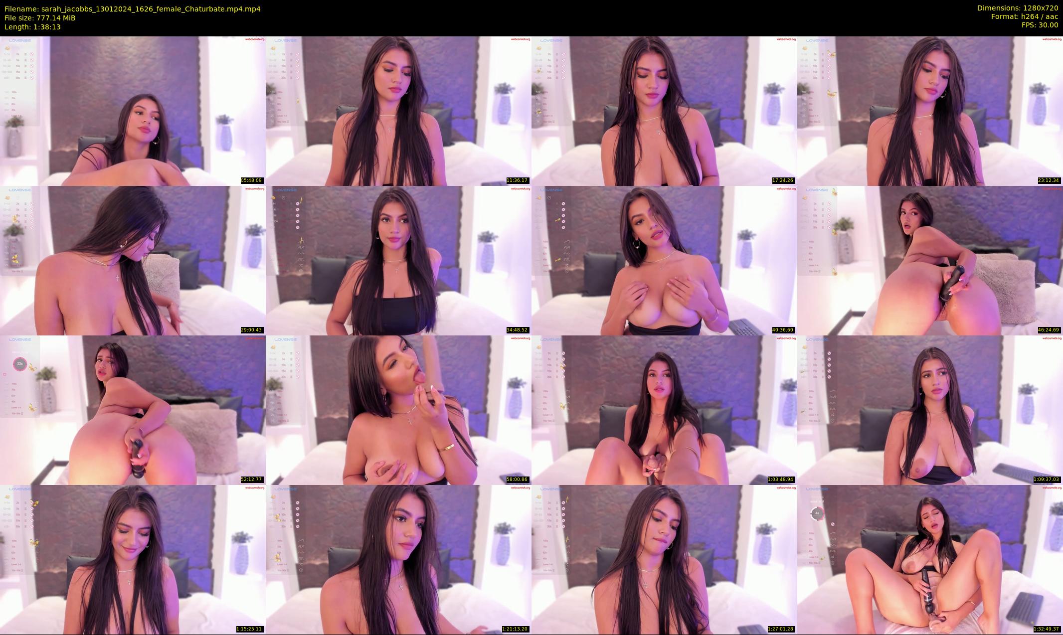 sarah_jacobbs — 99 minute Chaturbate female cam show recording, 720p, Jan 13, 2024