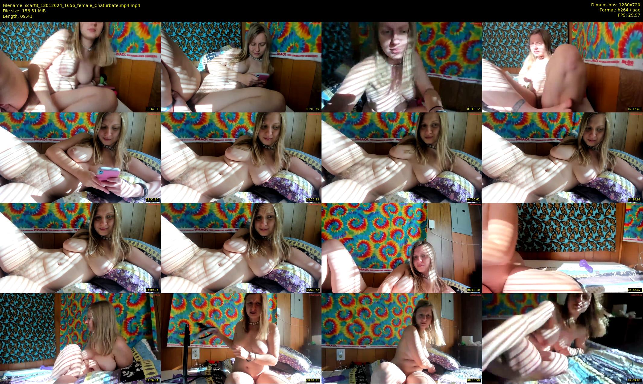 scartit — 10 minute Chaturbate female cam show recording, 720p, Jan 13, 2024
