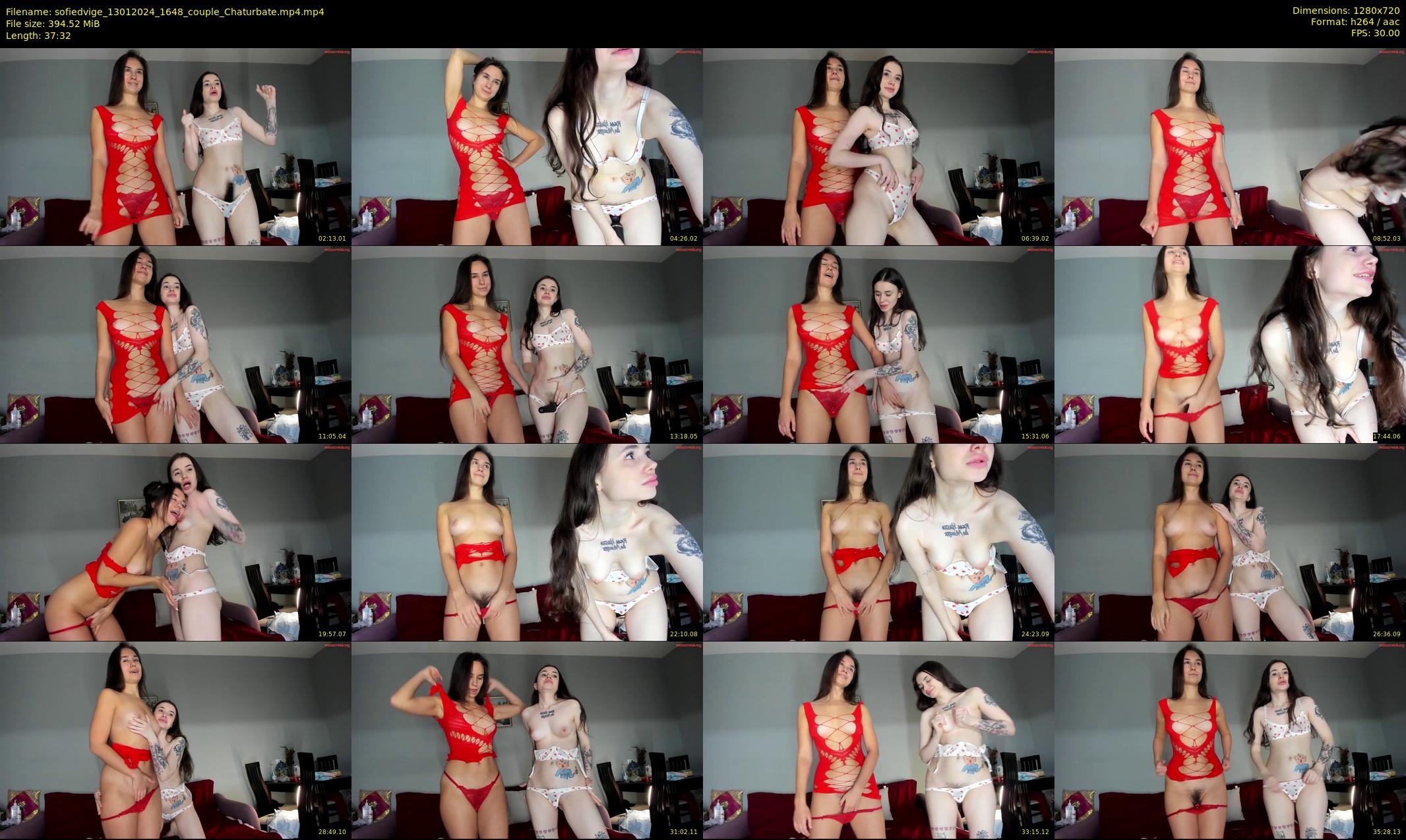 sofiedvige — 38 minute Chaturbate couple cam show recording, 720p, Jan 13, 2024