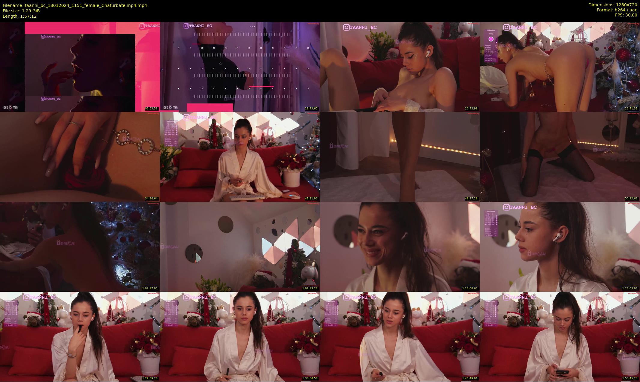 taanni_bc — 118 minute Chaturbate female cam show recording, 720p, Jan 13, 2024