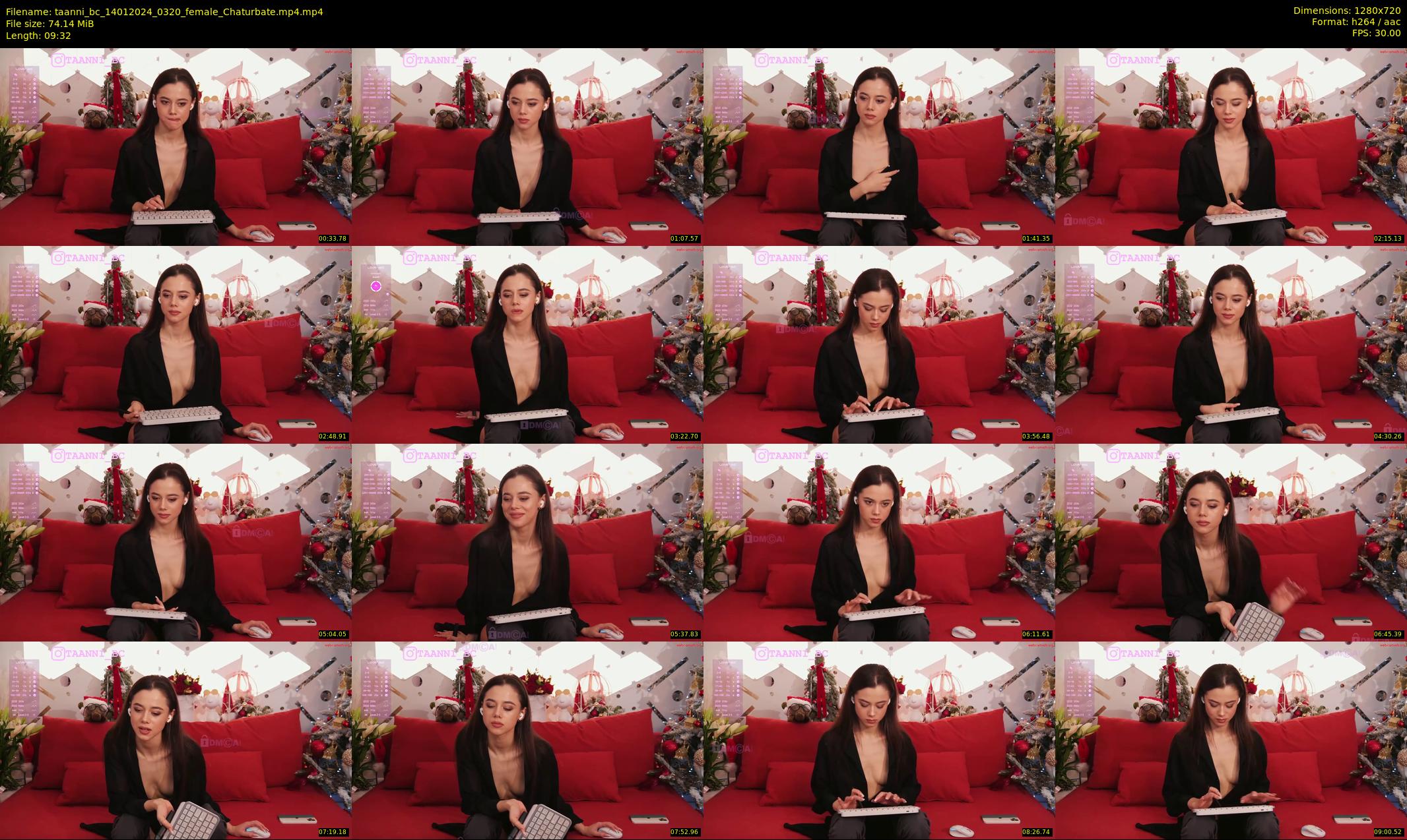 taanni_bc — 10 minute Chaturbate female cam show recording, 720p, Jan 14, 2024