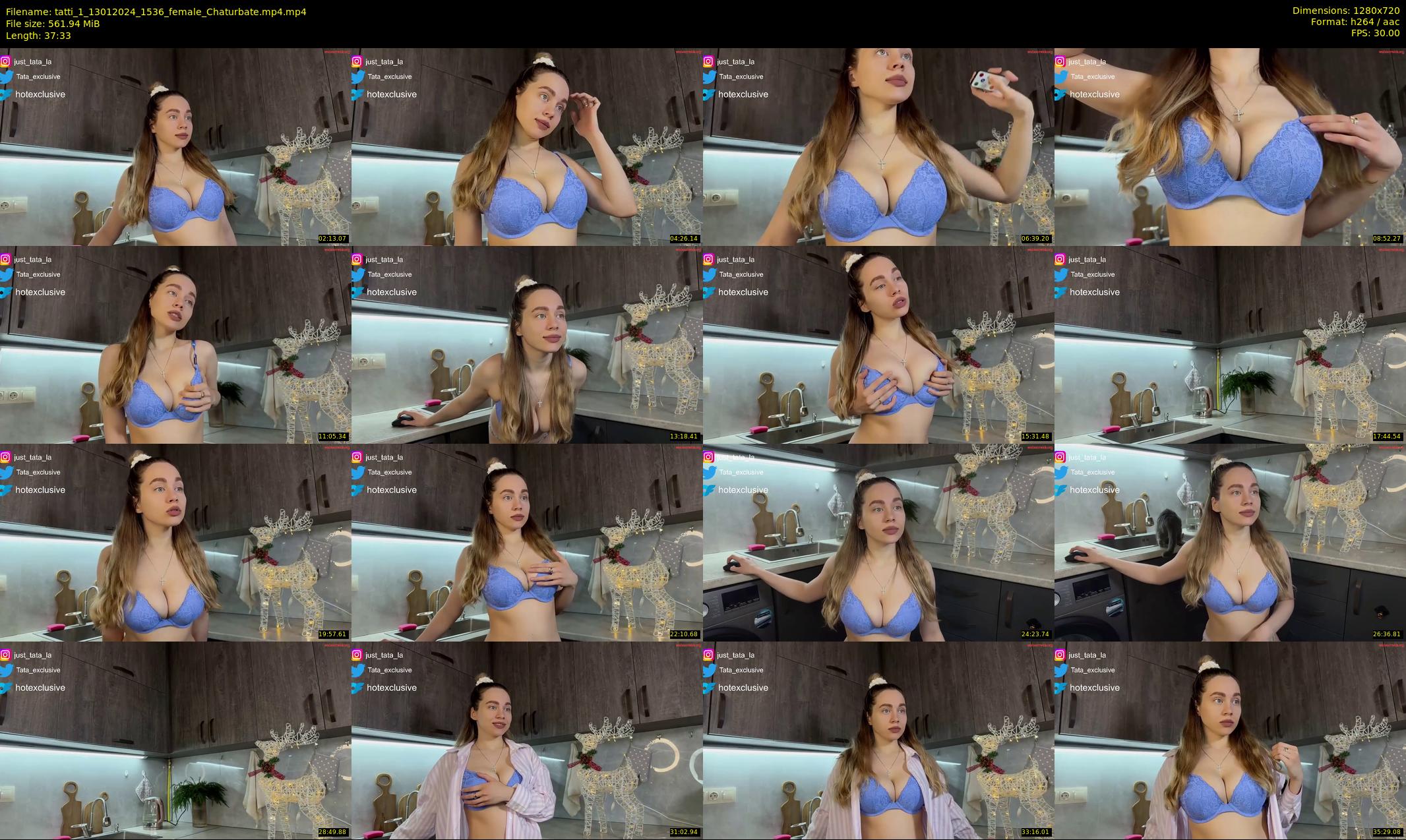tatti_1 — 38 minute Chaturbate female cam show recording, 720p, Jan 13, 2024