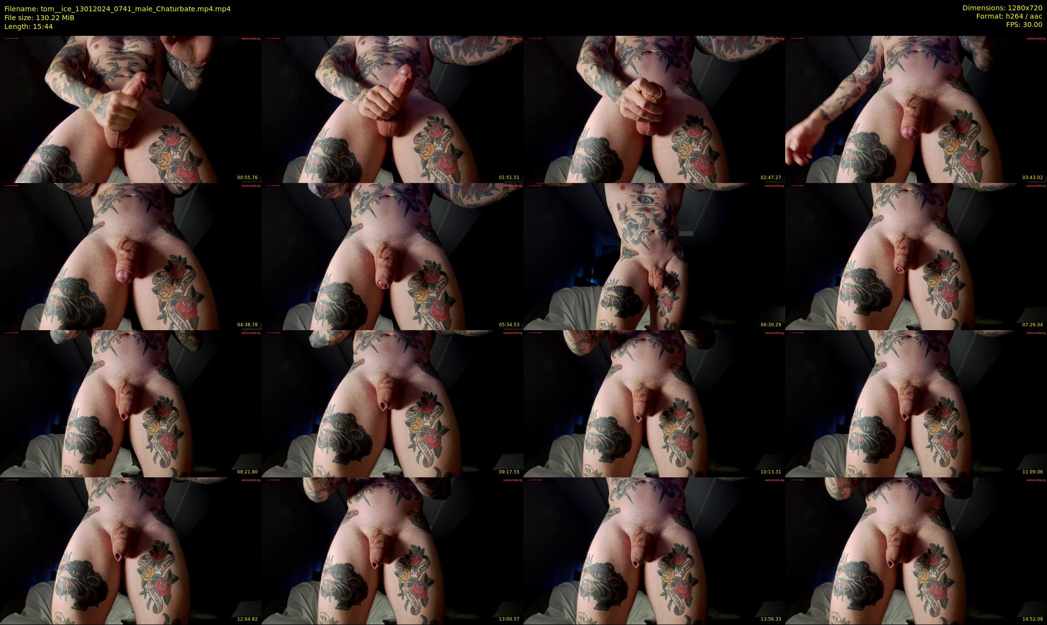 tom__ice — 16 minute Chaturbate male cam show recording, 720p, Jan 13, 2024