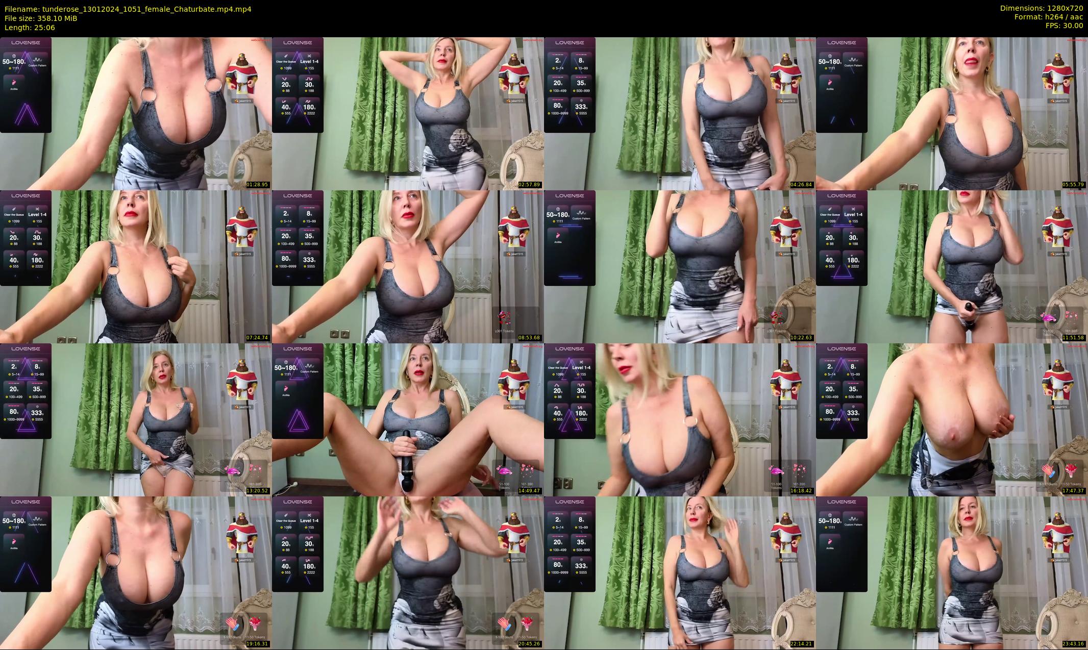 tunderose — 26 minute Chaturbate female cam show recording, 720p, Jan 13, 2024