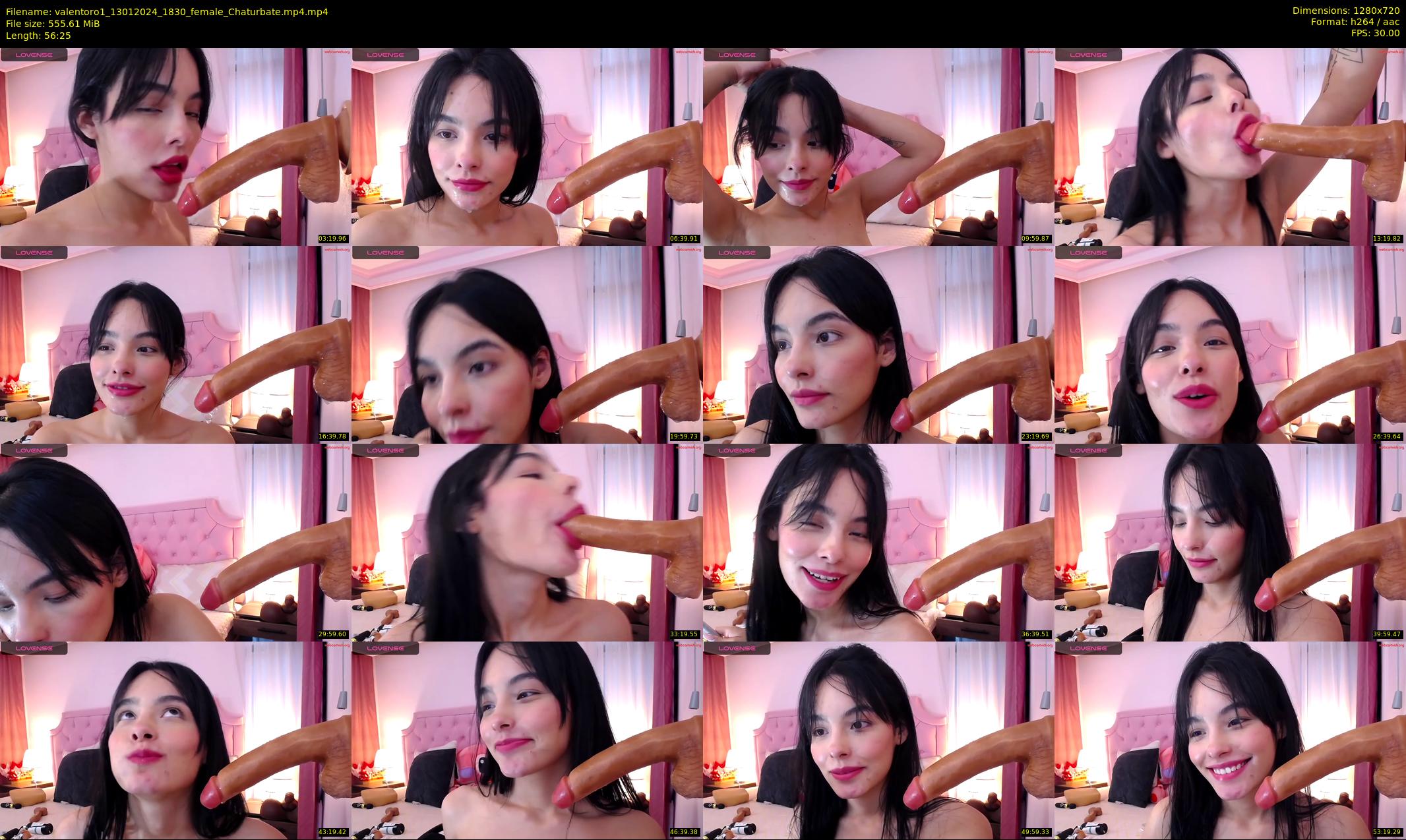 valentoro1 — 57 minute Chaturbate female cam show recording, 720p, Jan 13, 2024