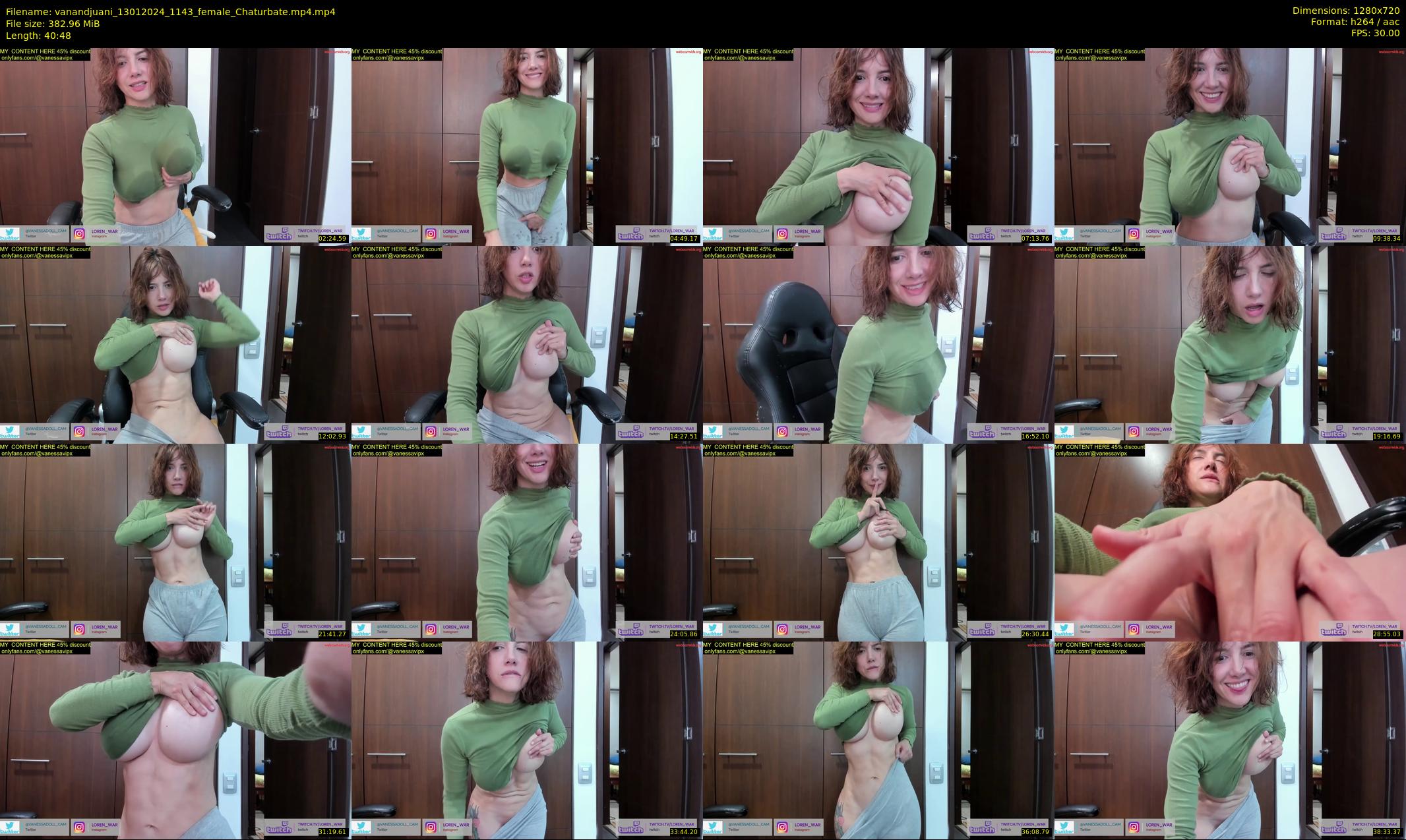 vanandjuani — 41 minute Chaturbate female cam show recording, 720p, Jan 13, 2024
