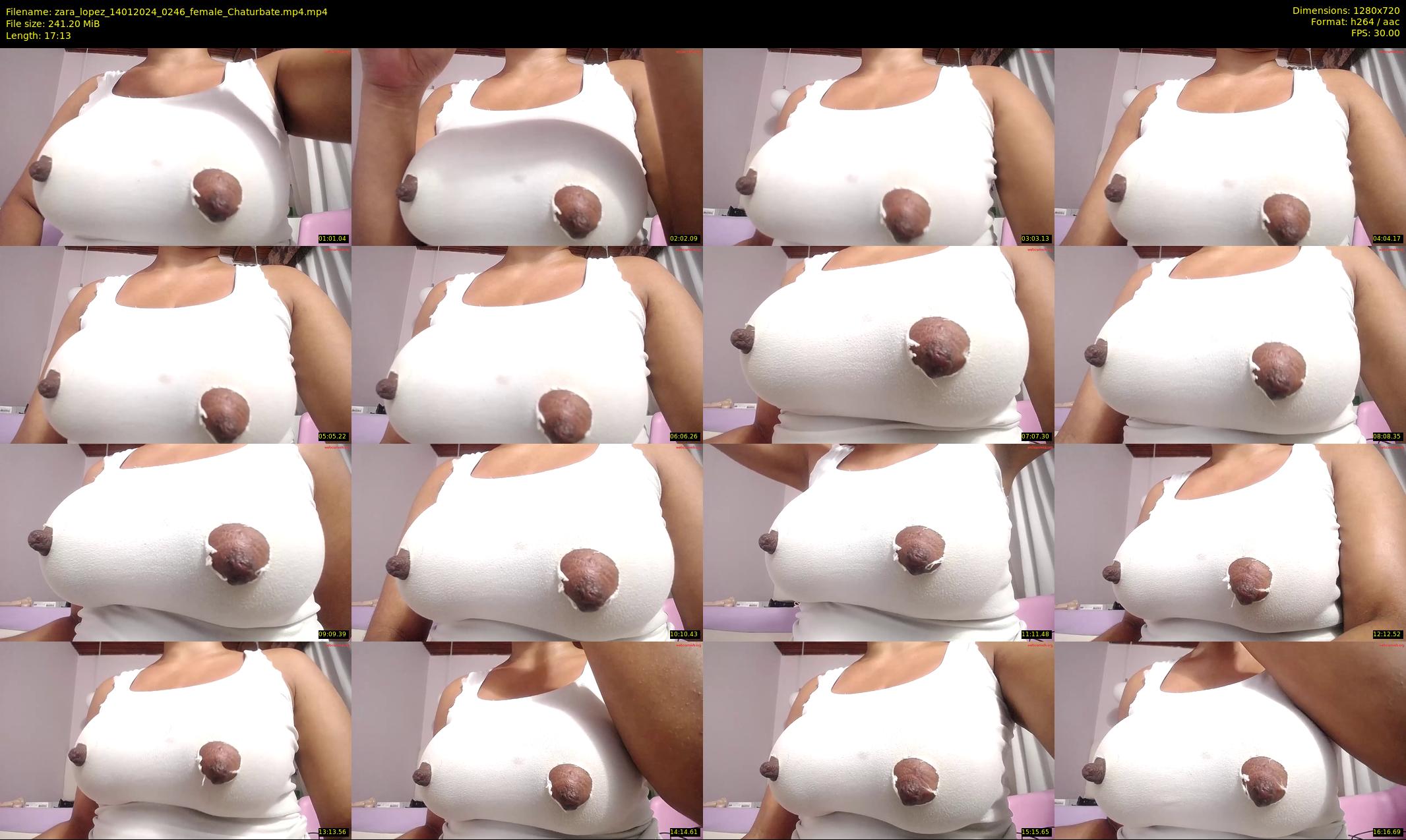 zara_lopez — 18 minute Chaturbate female cam show recording, 720p, Jan 14, 2024