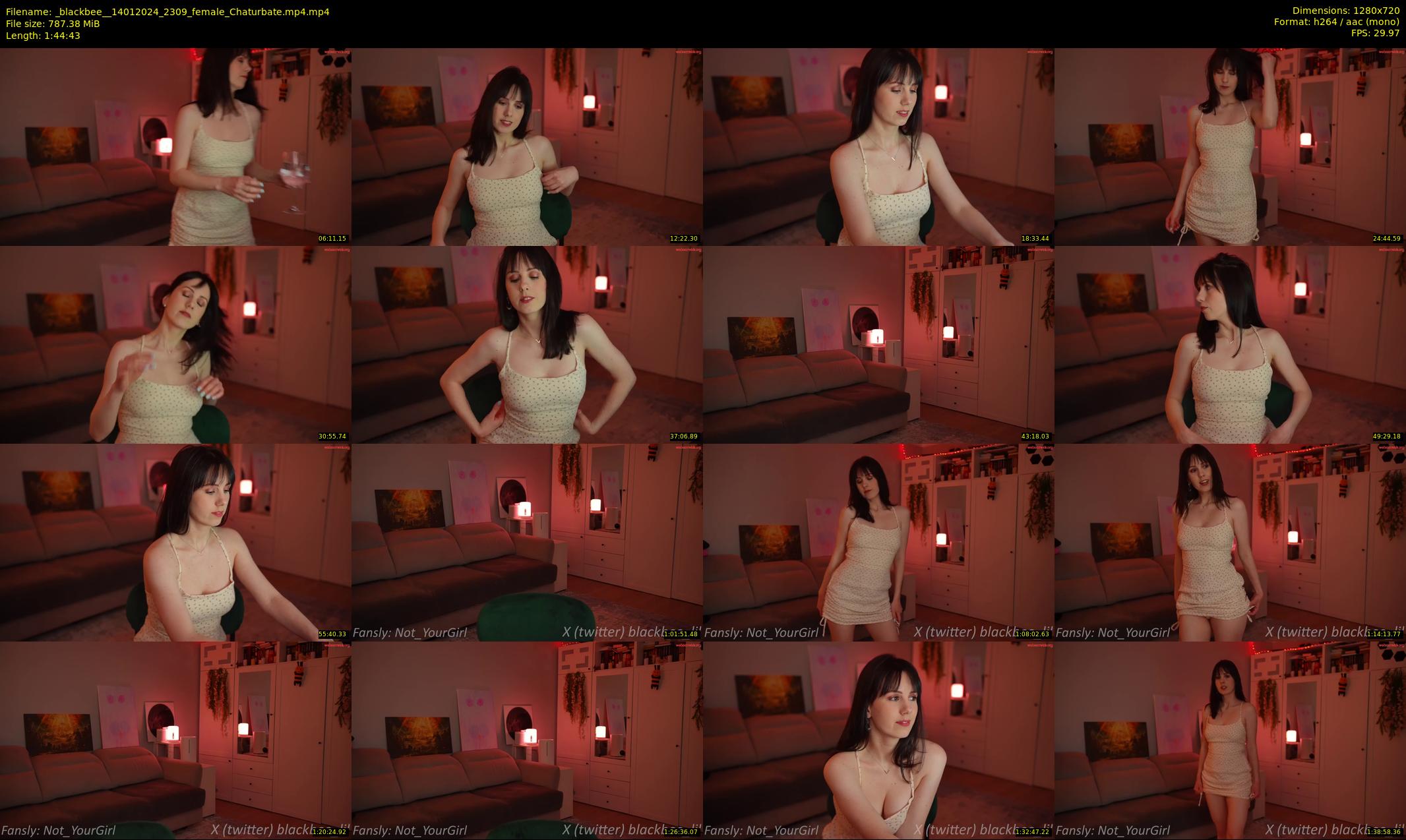 _blackbee_ — 105 minute Chaturbate female cam show recording, 720p, Jan 14, 2024