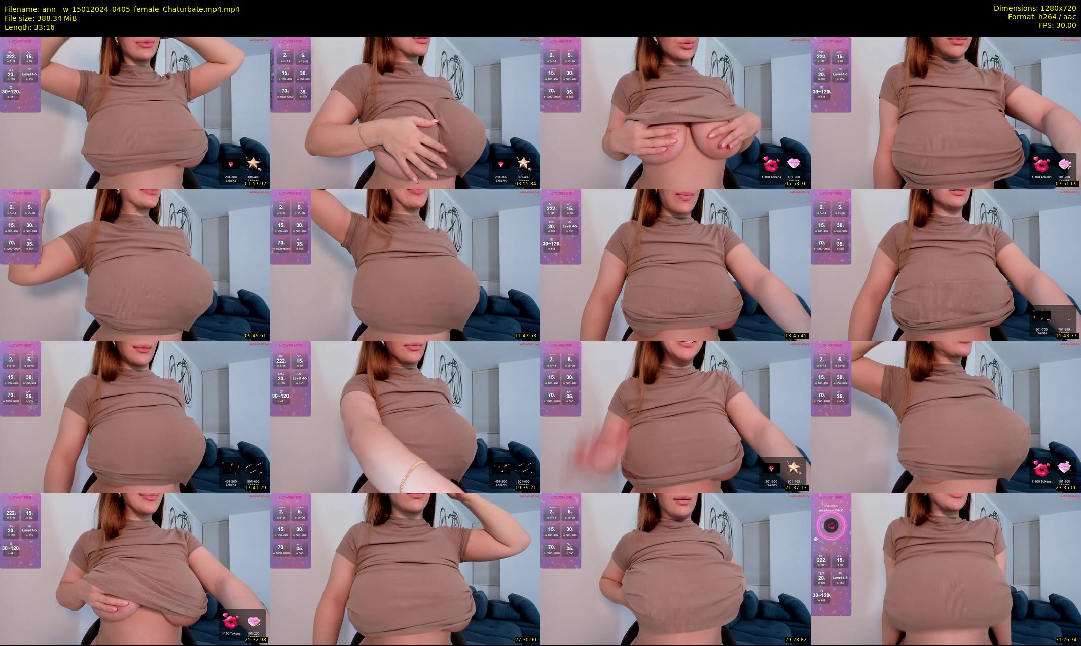 ann__w — 34 minute Chaturbate female cam show recording, 720p, Jan 15, 2024