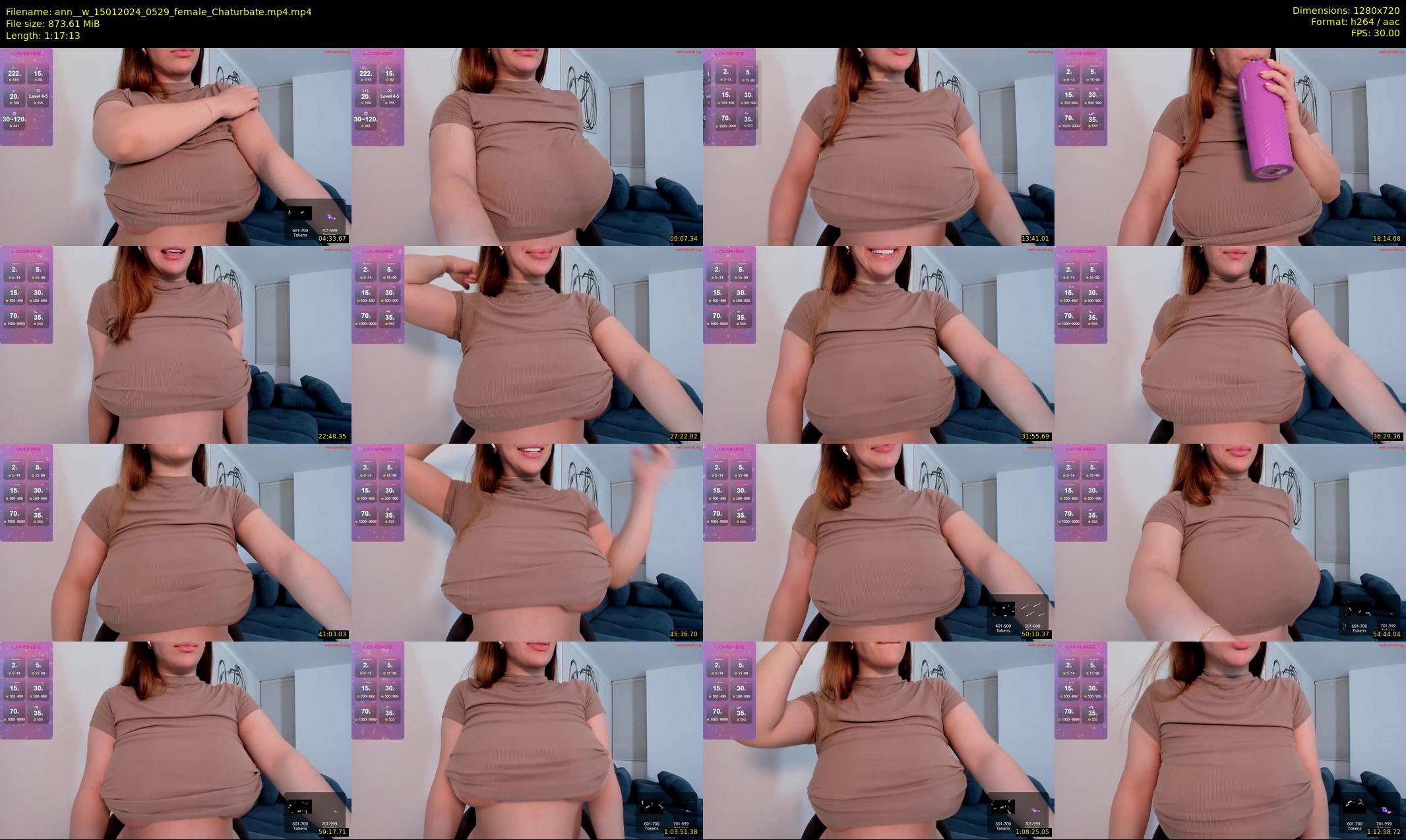 ann__w — 78 minute Chaturbate female cam show recording, 720p, Jan 15, 2024