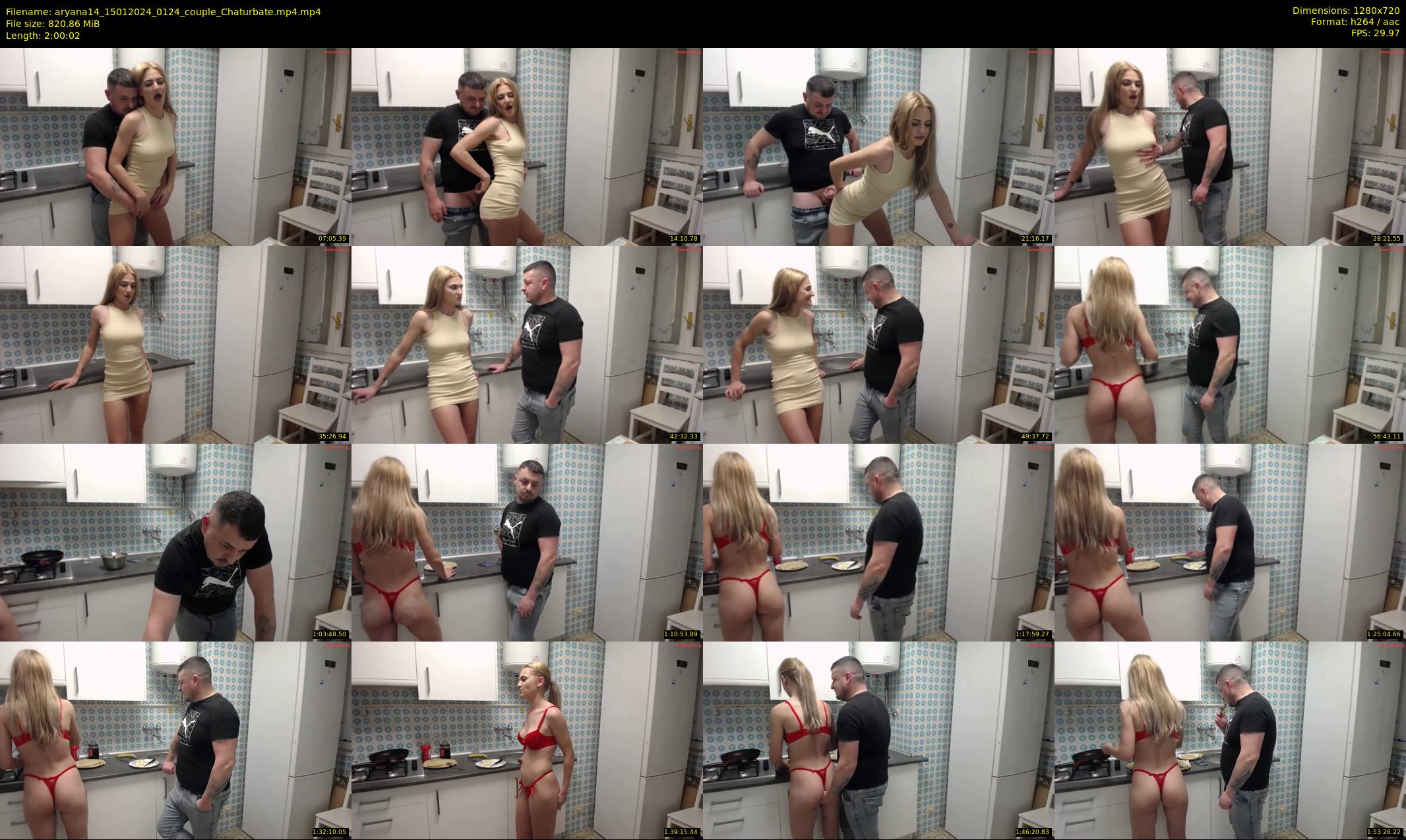 aryana14 — 121 minute Chaturbate couple cam show recording, 720p, Jan 15, 2024