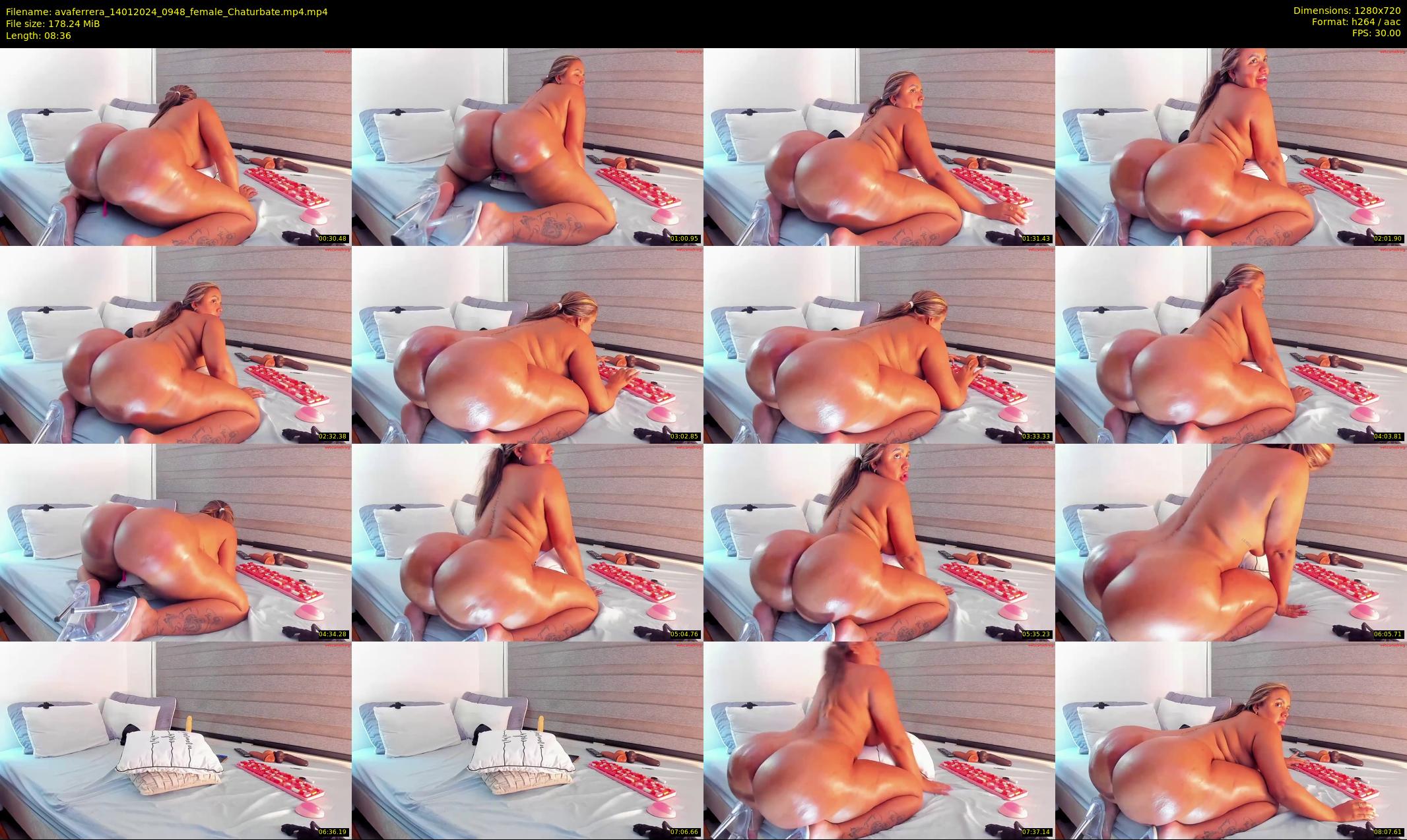 avaferrera — 9 minute Chaturbate female cam show recording, 720p, Jan 14, 2024