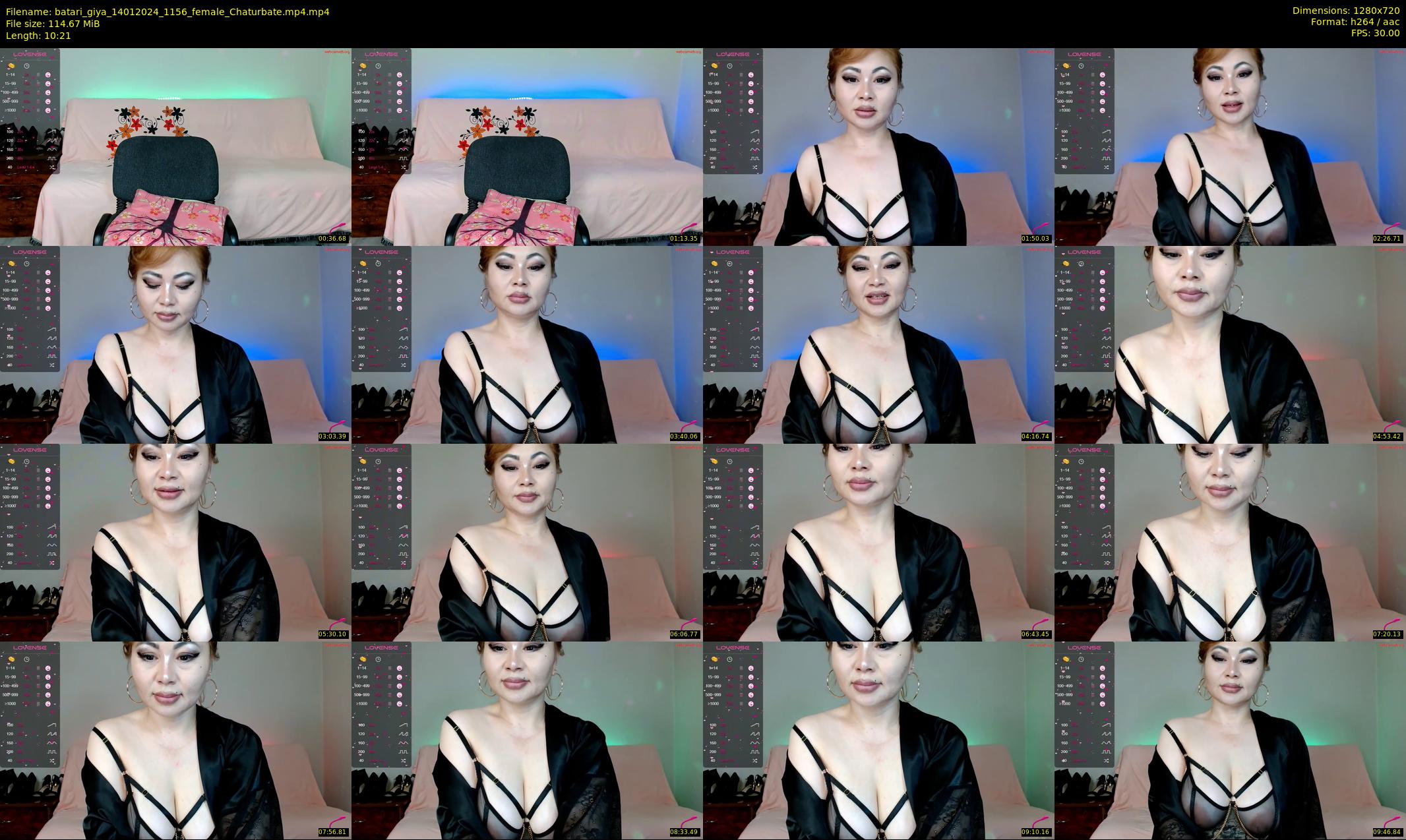 batari_giya — 11 minute Chaturbate female cam show recording, 720p, Jan 14, 2024