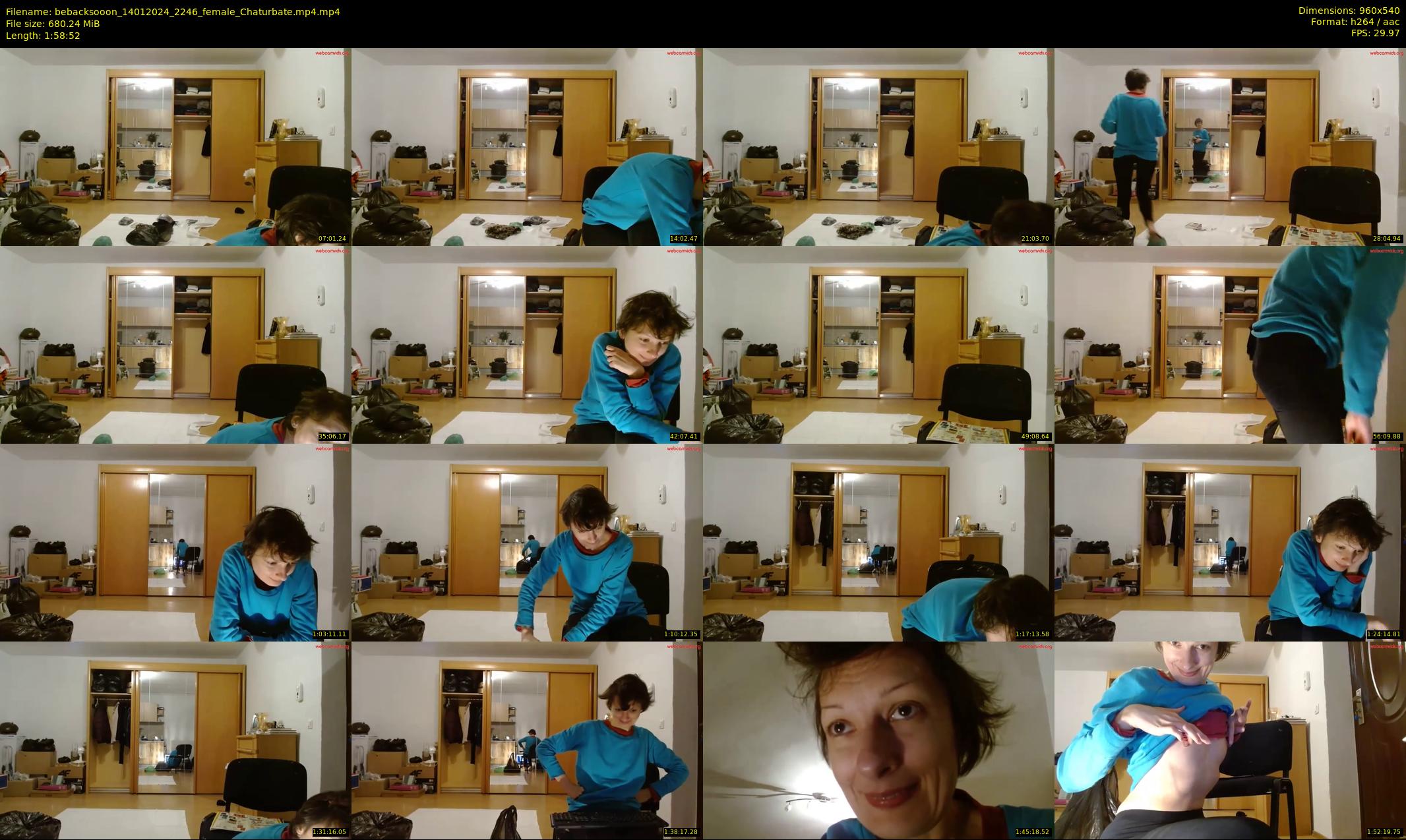 bebacksooon — 119 minute Chaturbate female cam show recording, 480p, Jan 14, 2024