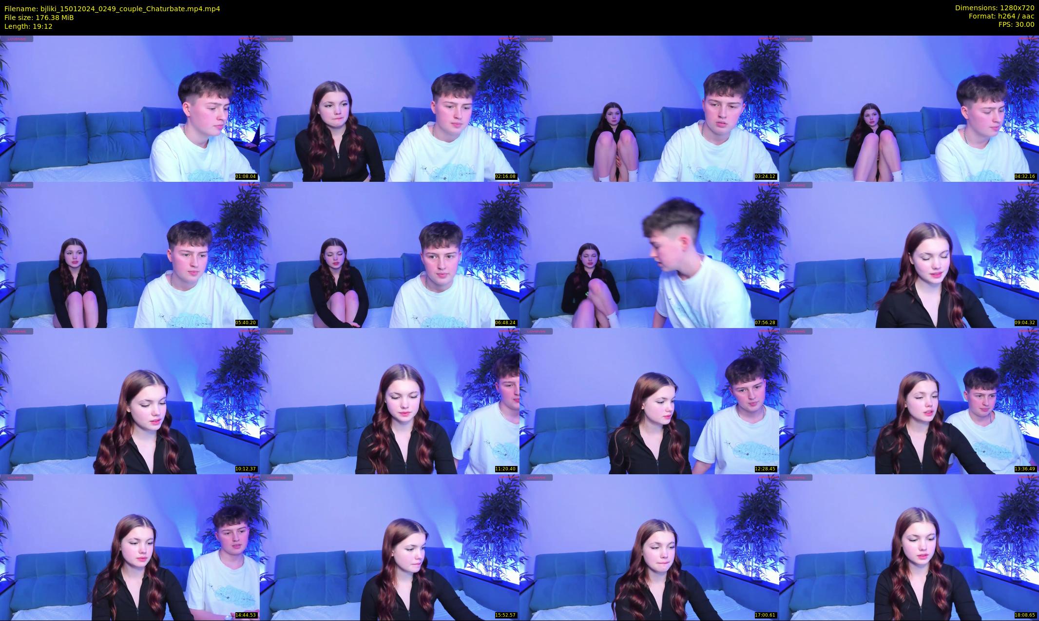 bjliki — 20 minute Chaturbate couple cam show recording, 720p, Jan 15, 2024