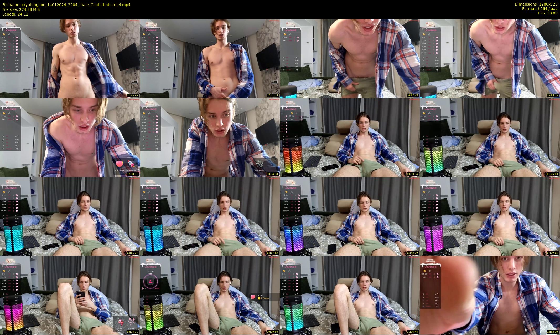cryptongood — 25 minute Chaturbate male cam show recording, 720p, Jan 14, 2024