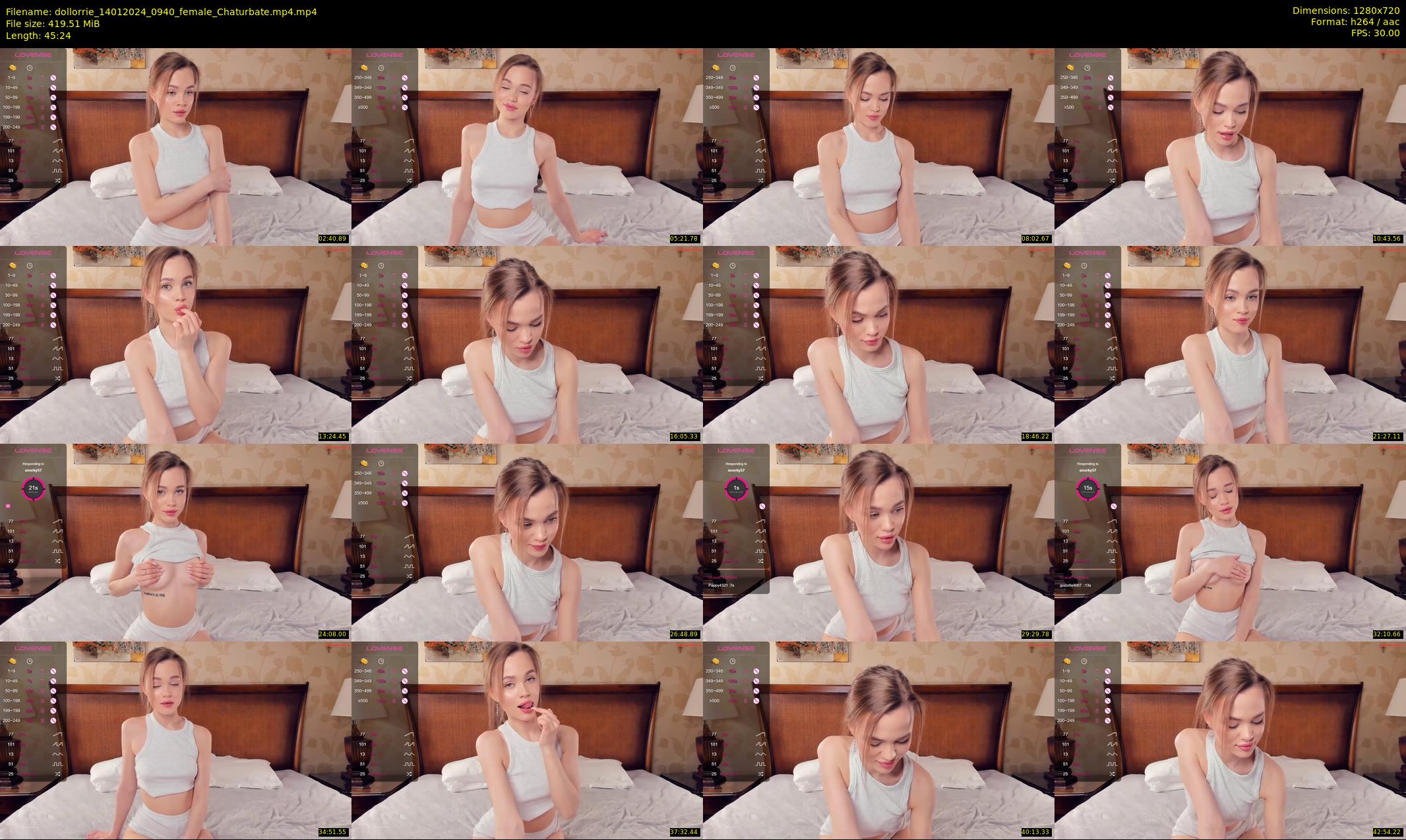 dollorrie — 46 minute Chaturbate couple cam show recording, 720p, Jan 14, 2024