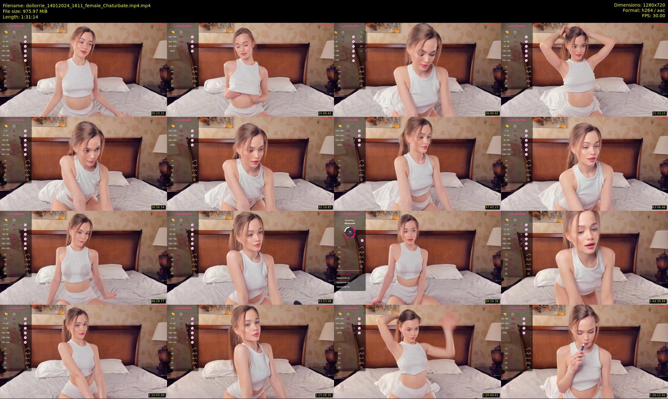 dollorrie — 92 minute Chaturbate couple cam show recording, 720p, Jan 14, 2024