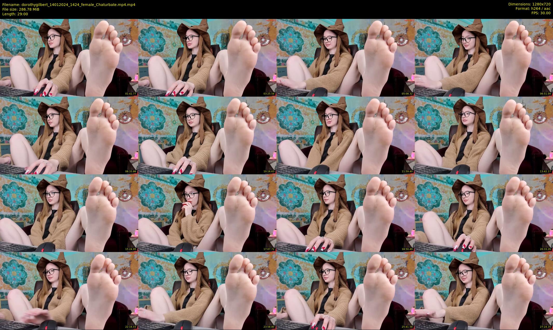dorothygilbert — 29 minute Chaturbate female cam show recording, 720p, Jan 14, 2024