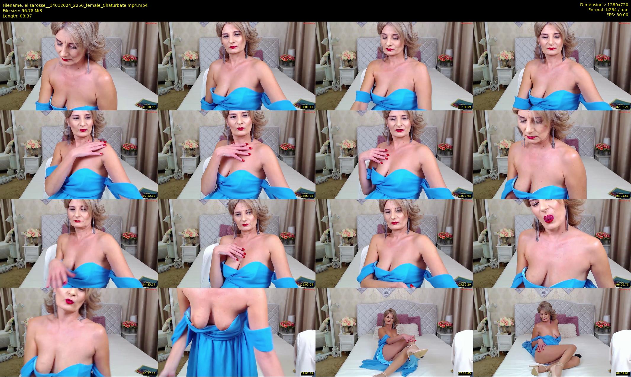 elisarosse_ — 9 minute Chaturbate female cam show recording, 720p, Jan 14, 2024