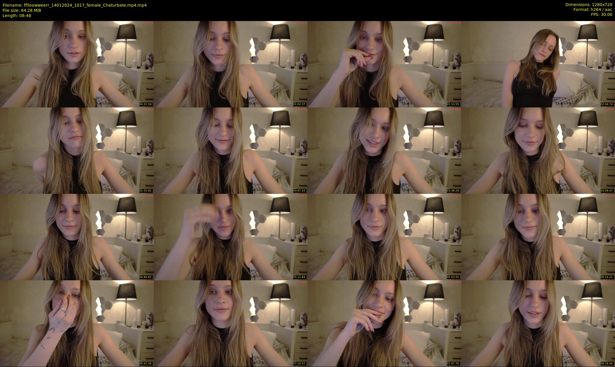 fflloowweerr — 9 minute Chaturbate couple cam show recording, 720p, Jan 14, 2024