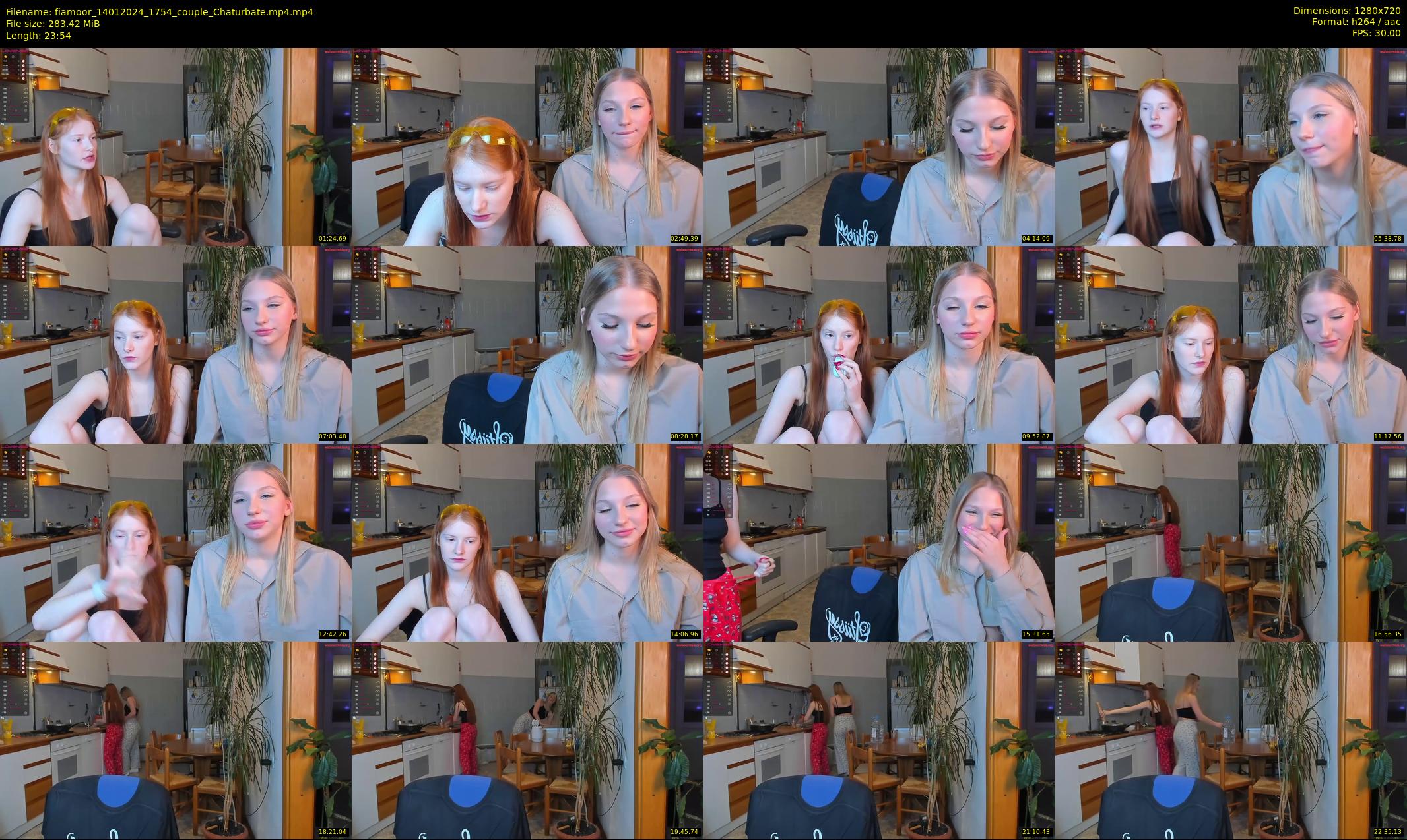 fiamoor — 24 minute Chaturbate female cam show recording, 720p, Jan 14, 2024