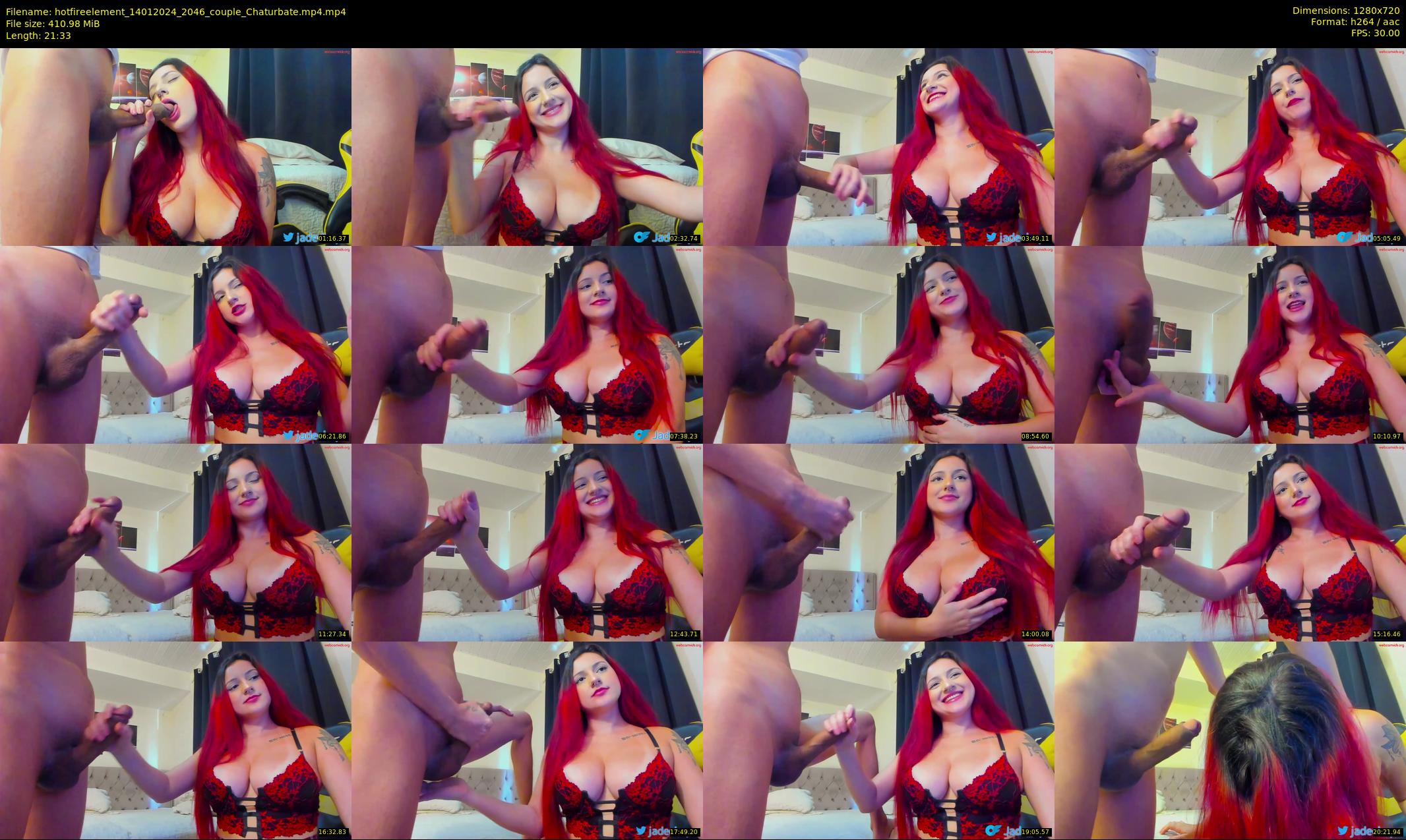hotfireelement — 22 minute Chaturbate couple cam show recording, 720p, Jan 14, 2024