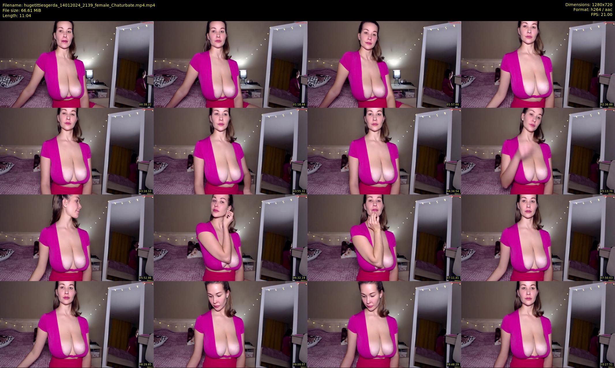 hugetittiesgerda — 12 minute Chaturbate female cam show recording, 720p, Jan 14, 2024
