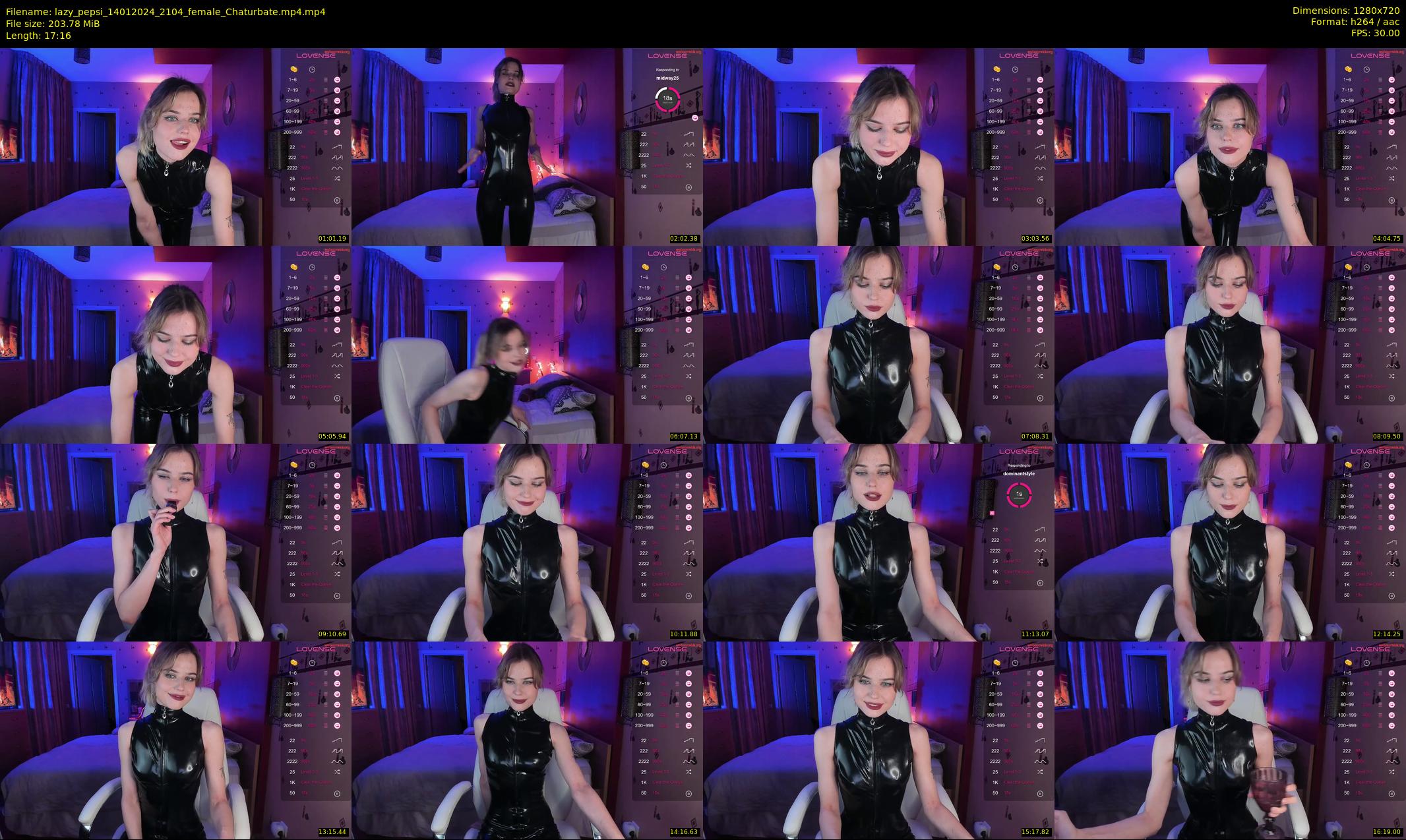lazy_pepsi — 18 minute Chaturbate female cam show recording, 720p, Jan 14, 2024