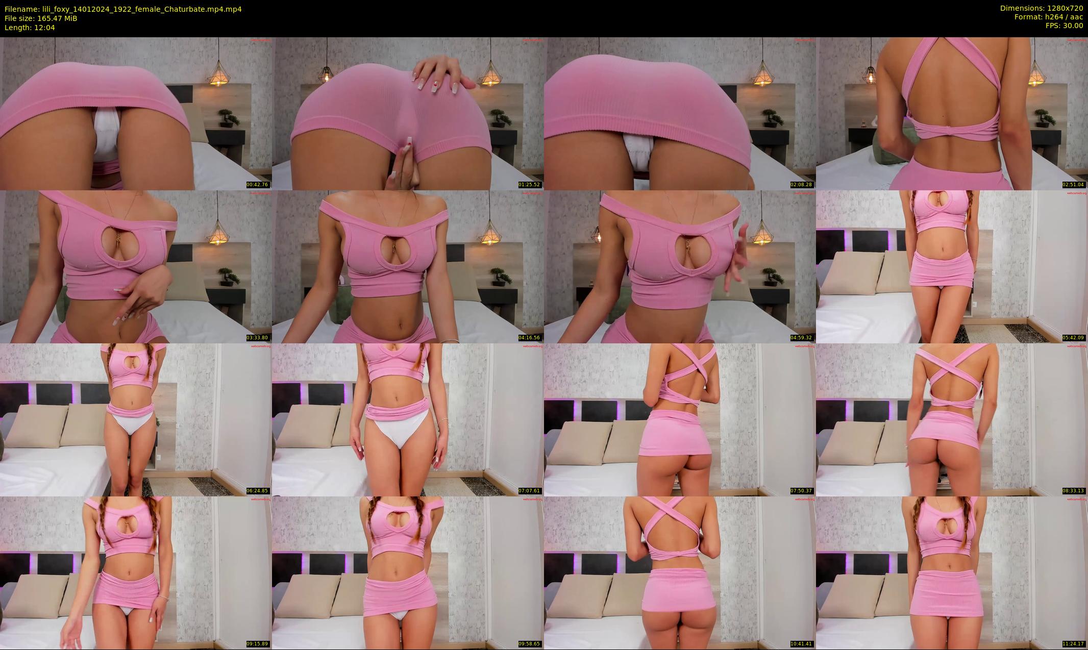 lili_foxy — 13 minute Chaturbate female cam show recording, 720p, Jan 14, 2024
