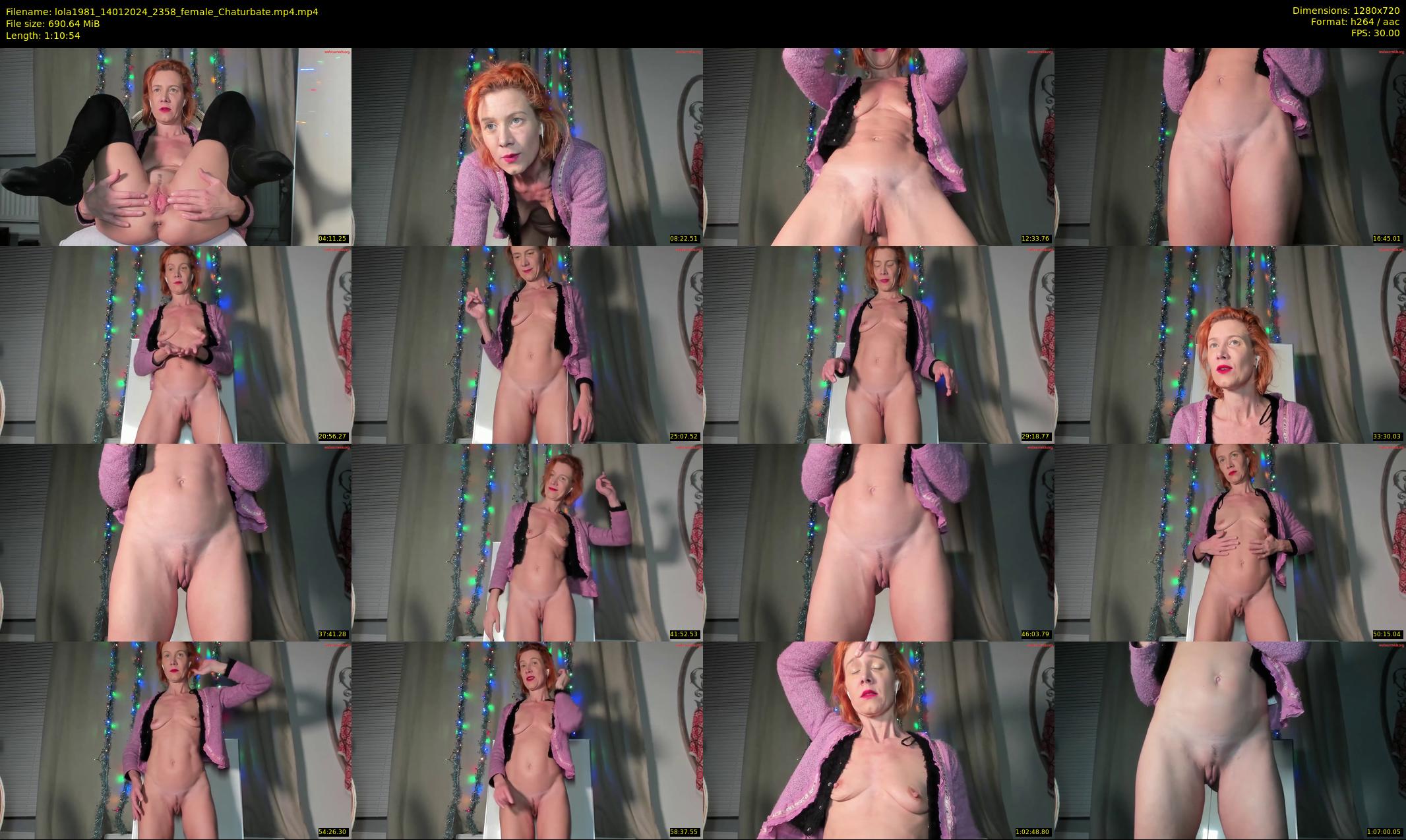 lola1981 — 71 minute Chaturbate female cam show recording, 720p, Jan 14, 2024