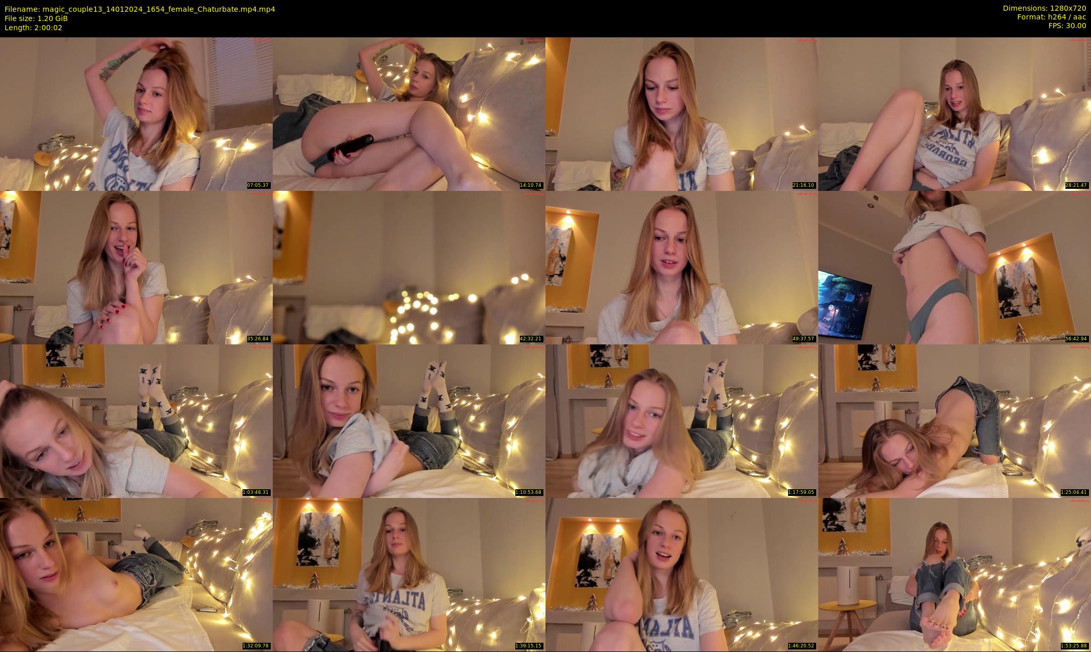 magic_couple13 — 121 minute Chaturbate couple cam show recording, 720p, Jan 14, 2024