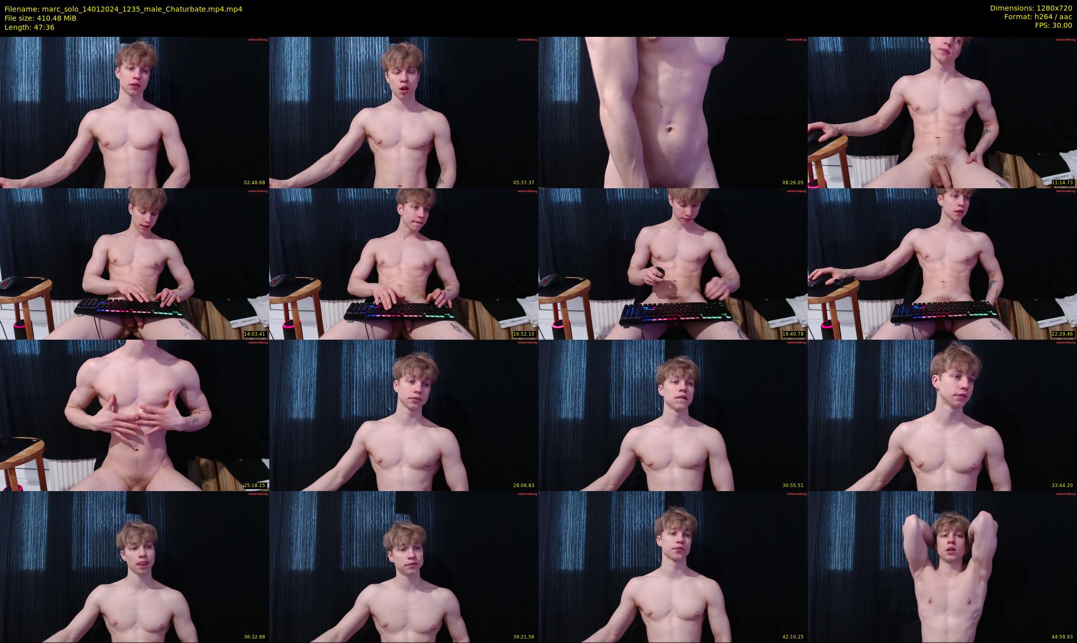 marc_solo — 48 minute Chaturbate male cam show recording, 720p, Jan 14, 2024
