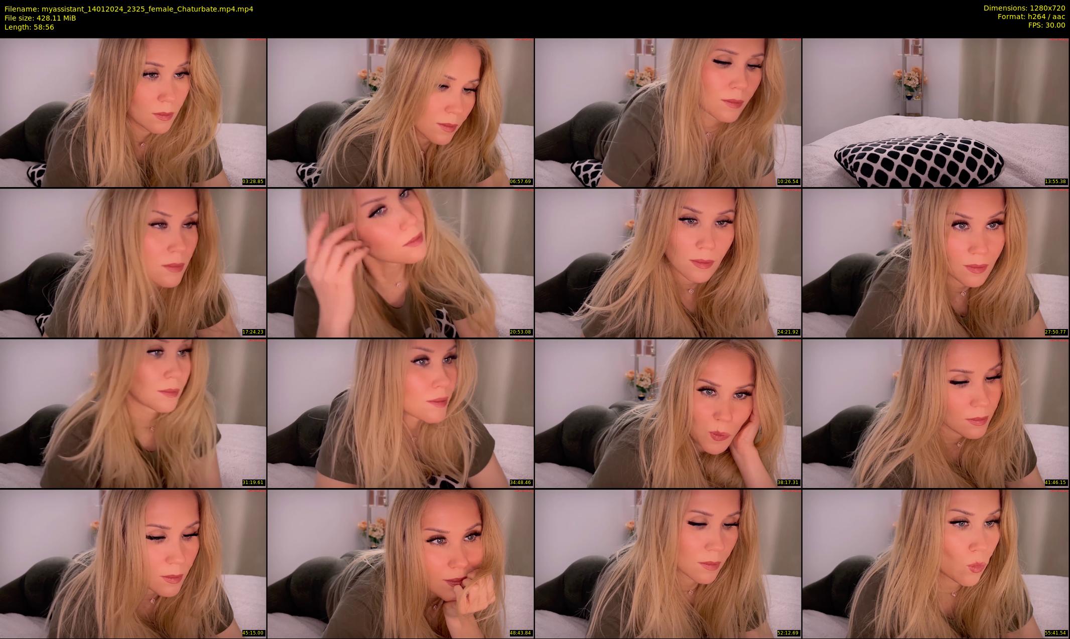 myassistant — 59 minute Chaturbate female cam show recording, 720p, Jan 14, 2024