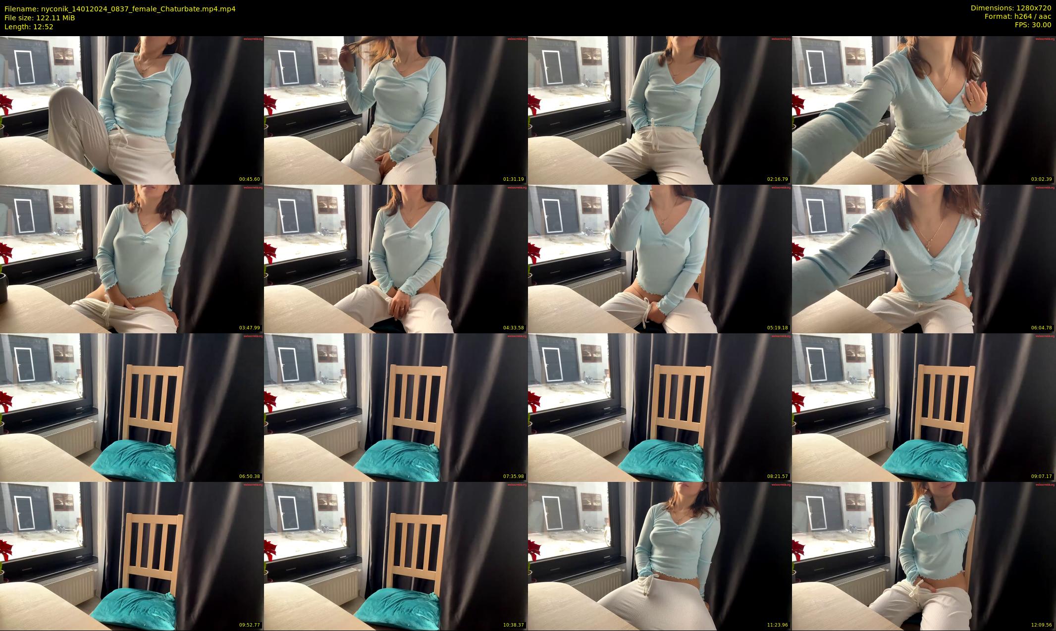 nyconik — 13 minute Chaturbate female cam show recording, 720p, Jan 14, 2024