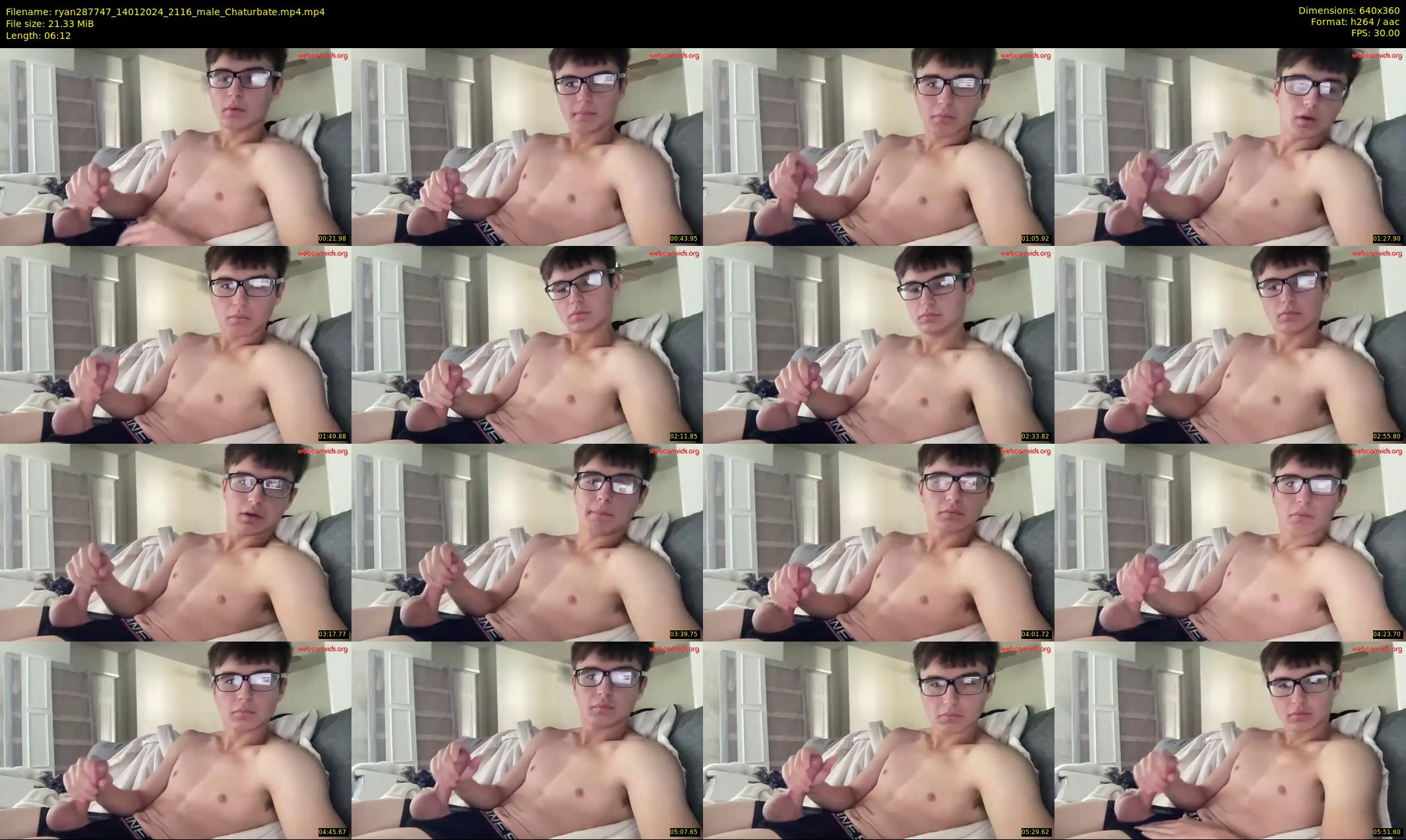 ryan287747 — 7 minute Chaturbate male cam show recording, 360p, Jan 14, 2024