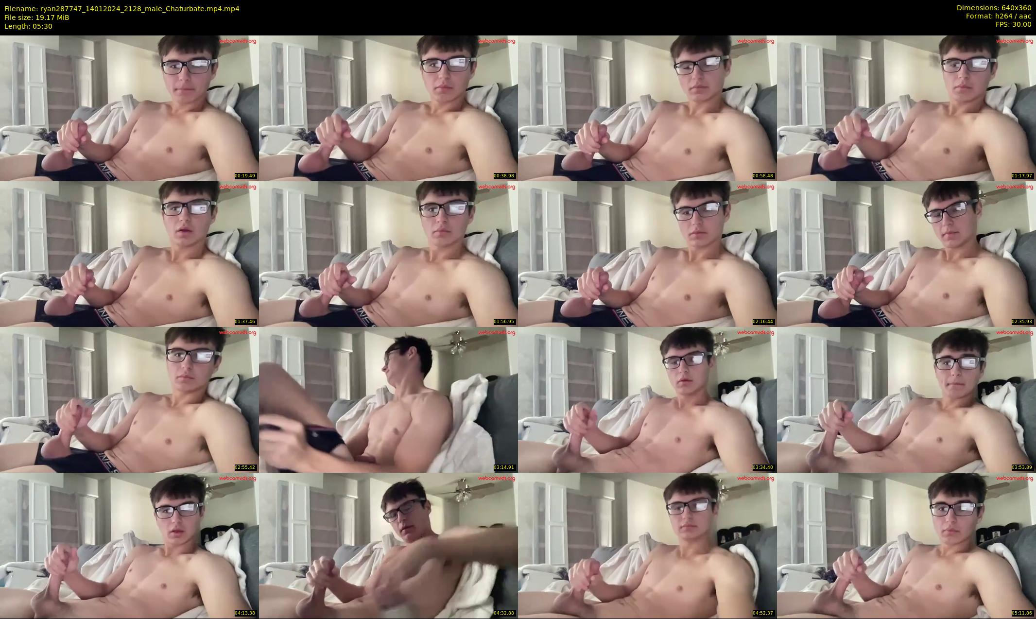 ryan287747 — 6 minute Chaturbate male cam show recording, 360p, Jan 14, 2024