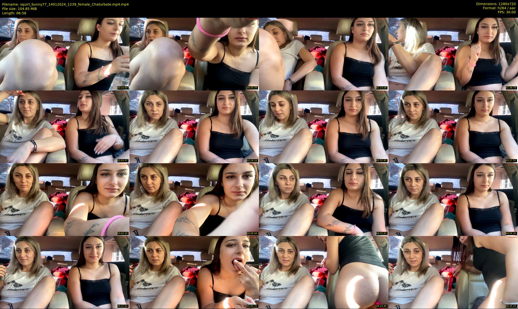 squirt_bunny77 — 7 minute Chaturbate couple cam show recording, 720p, Jan 14, 2024