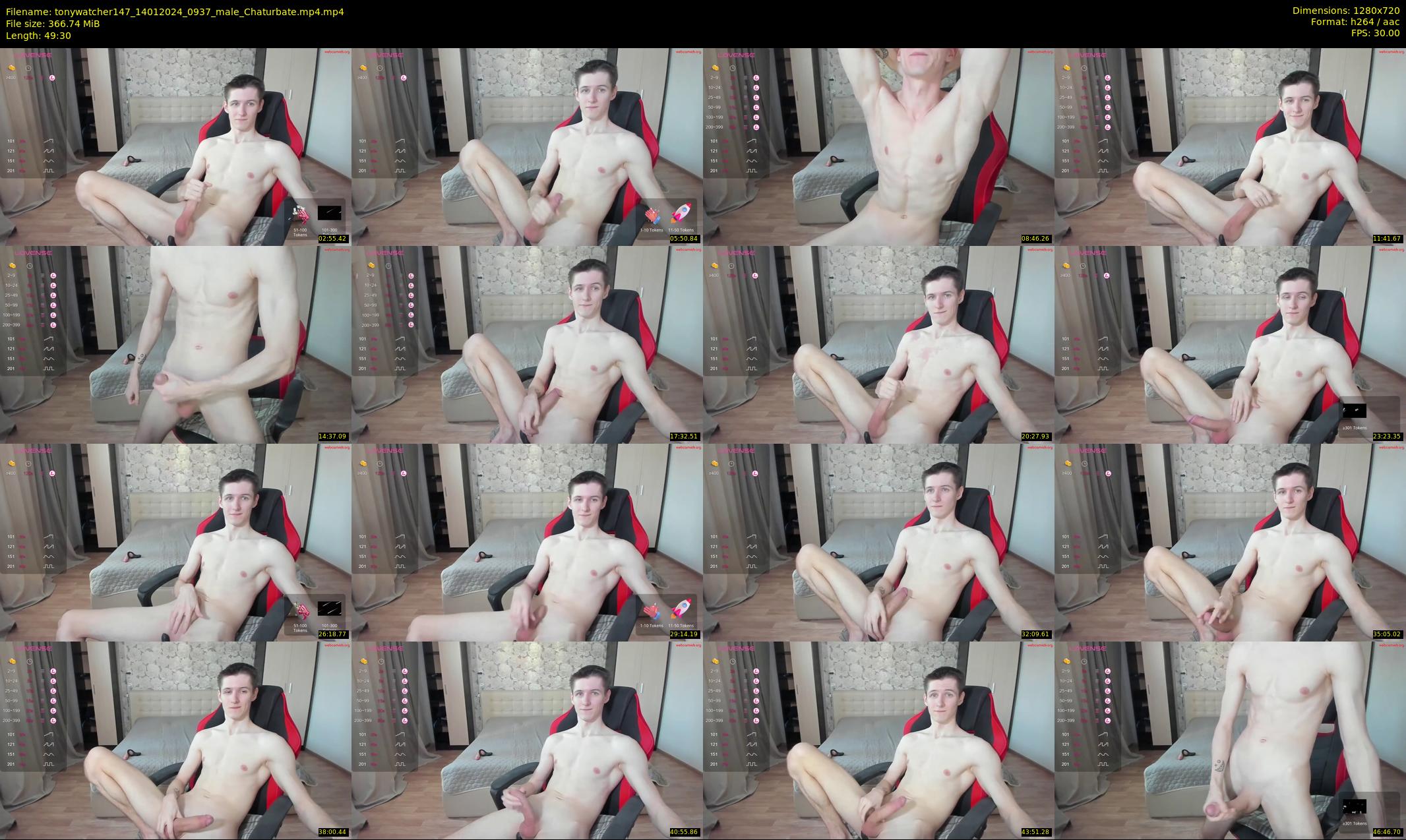 tonywatcher147 — 50 minute Chaturbate male cam show recording, 720p, Jan 14, 2024