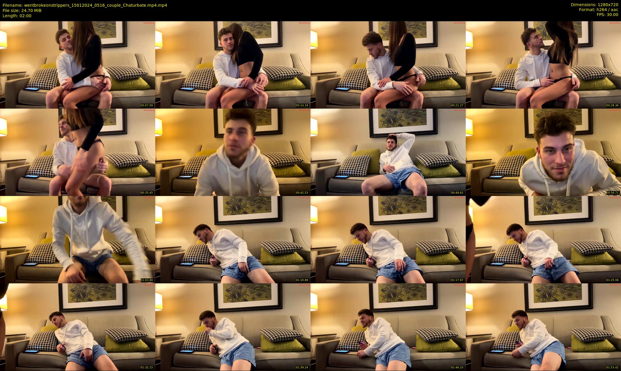 wentbrokeonstrippers — 2 minute Chaturbate male cam show recording, 720p, Jan 15, 2024