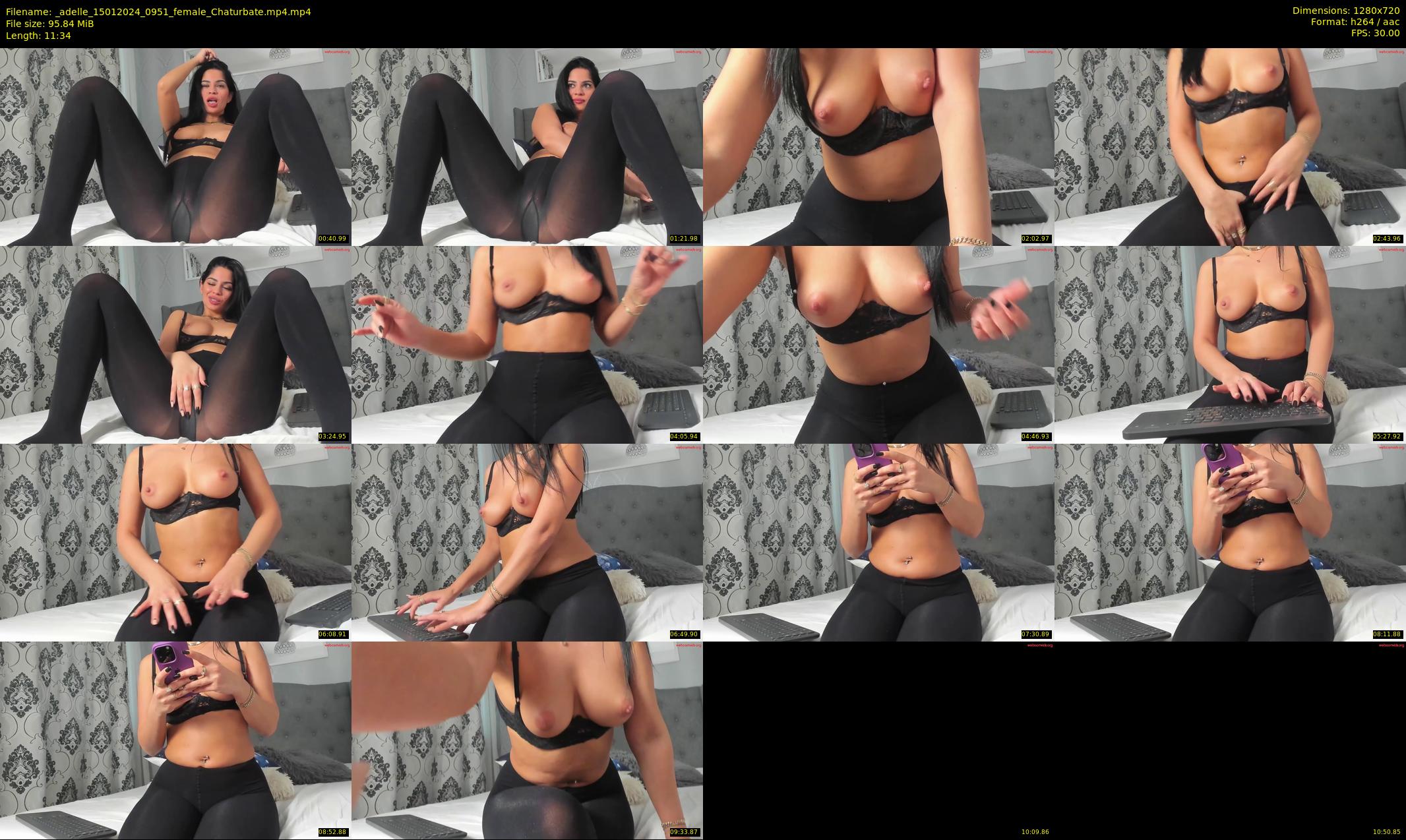 _adelle — 12 minute Chaturbate female cam show recording, 720p, Jan 15, 2024