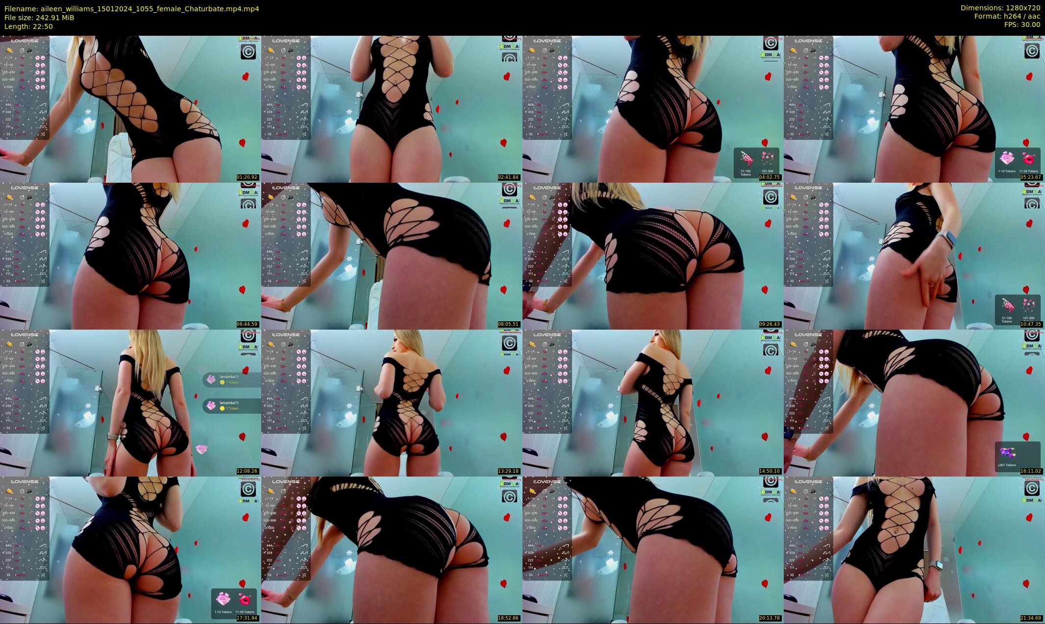 aileen_williams — 23 minute Chaturbate female cam show recording, 720p, Jan 15, 2024