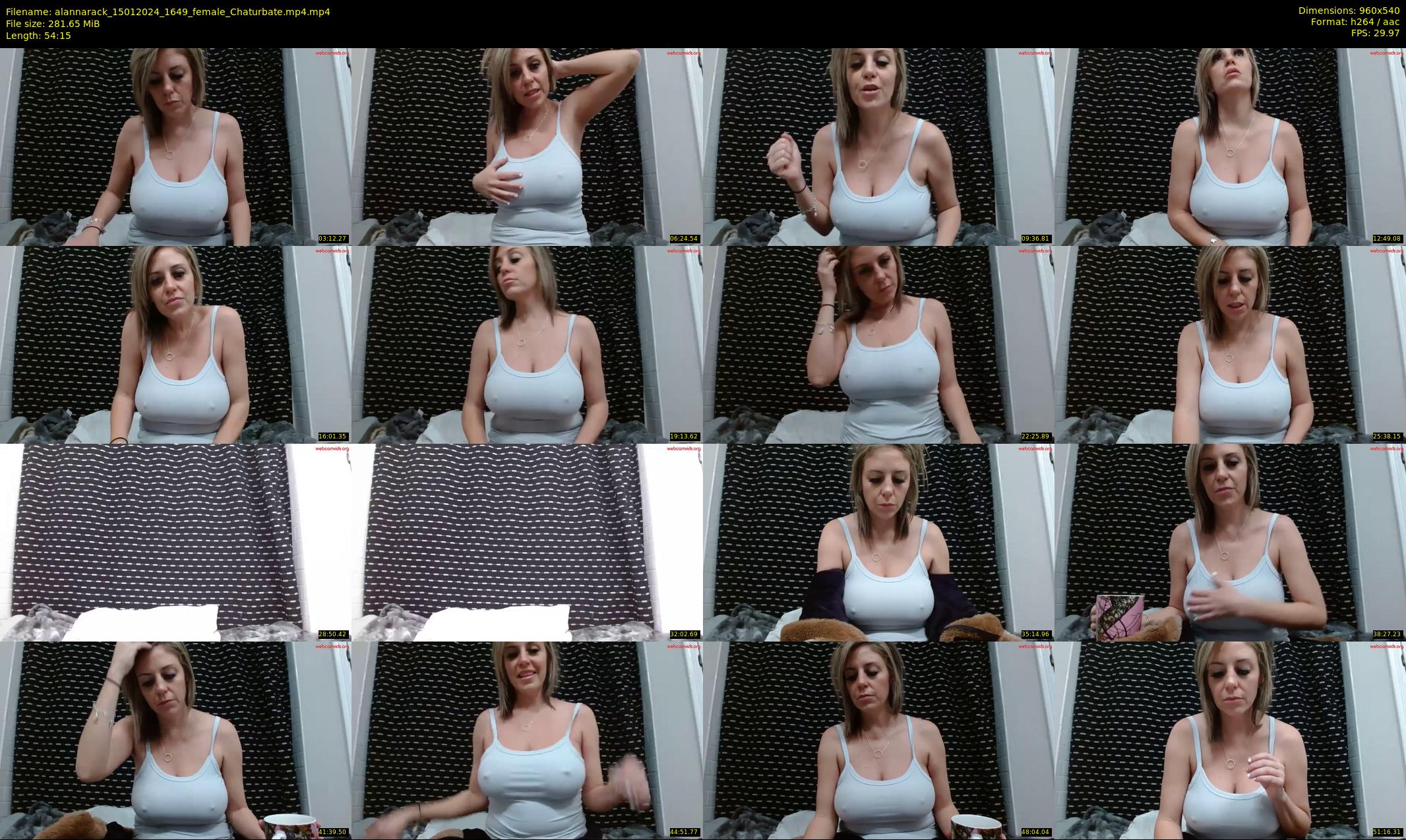 alannarack — 55 minute Chaturbate female cam show recording, 480p, Jan 15, 2024