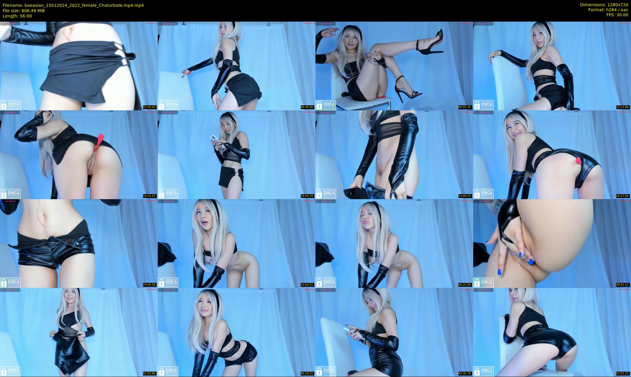 baeasian — 56 minute Chaturbate female cam show recording, 720p, Jan 15, 2024