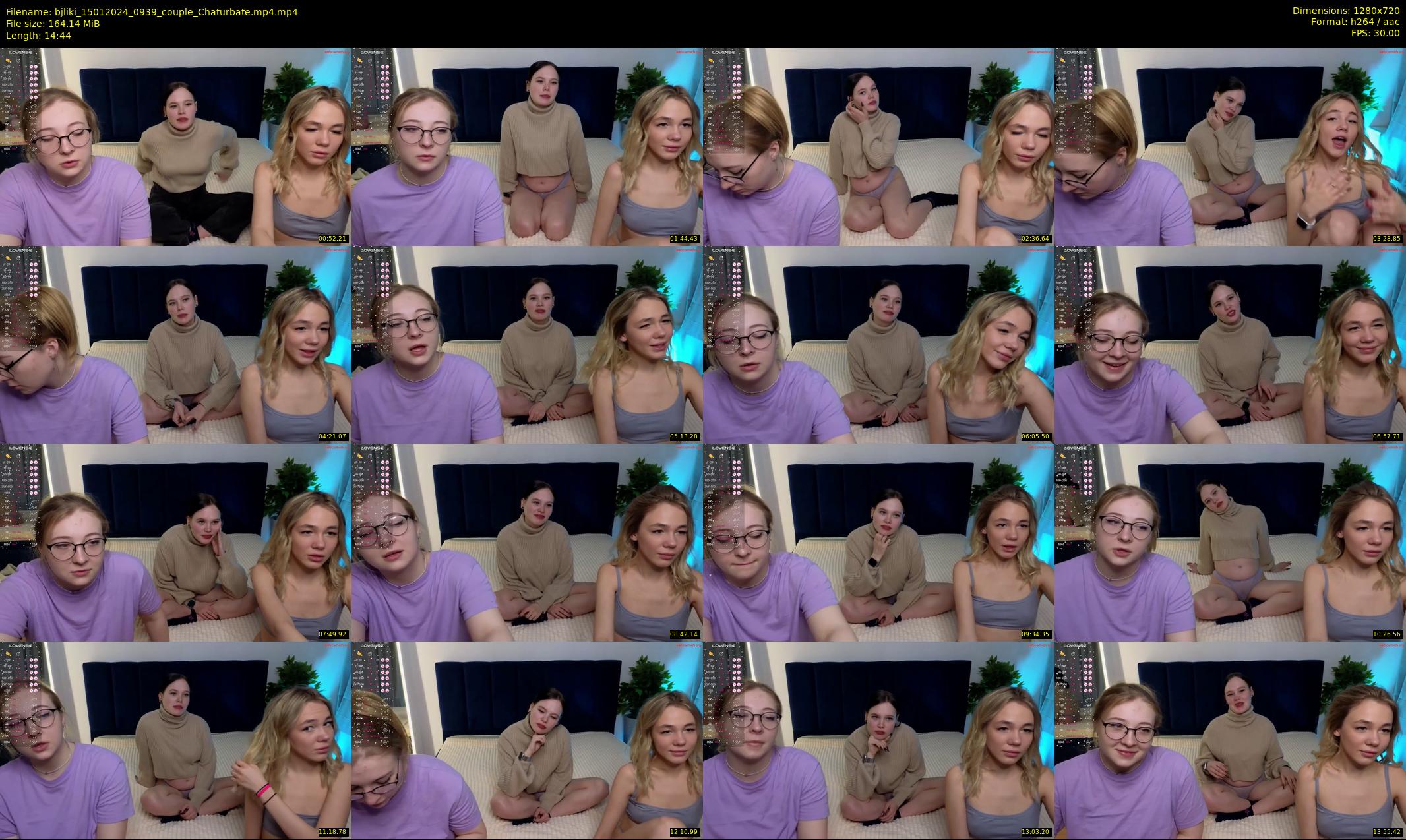bjliki — 15 minute Chaturbate couple cam show recording, 720p, Jan 15, 2024