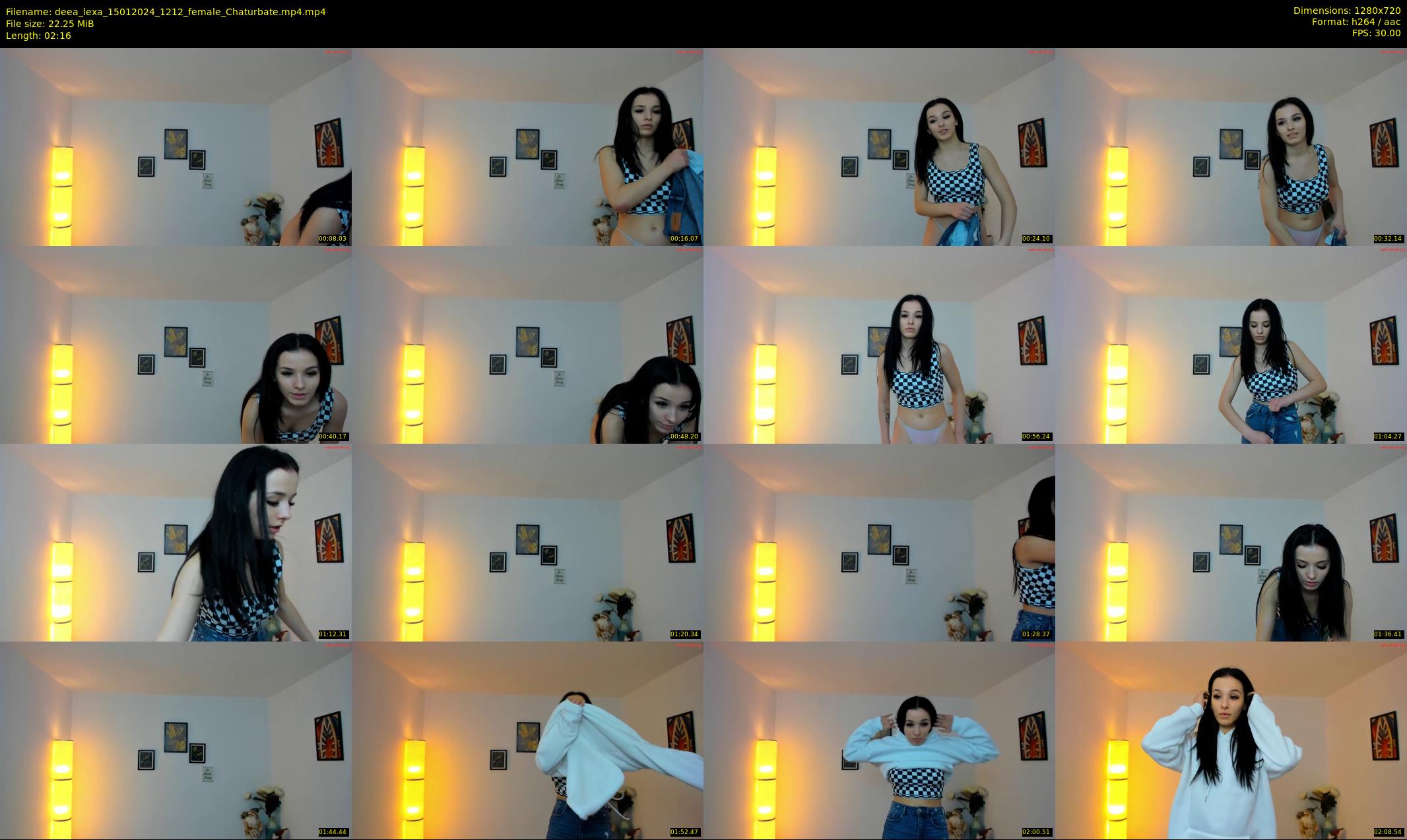 deea_lexa — 3 minute Chaturbate female cam show recording, 720p, Jan 15, 2024