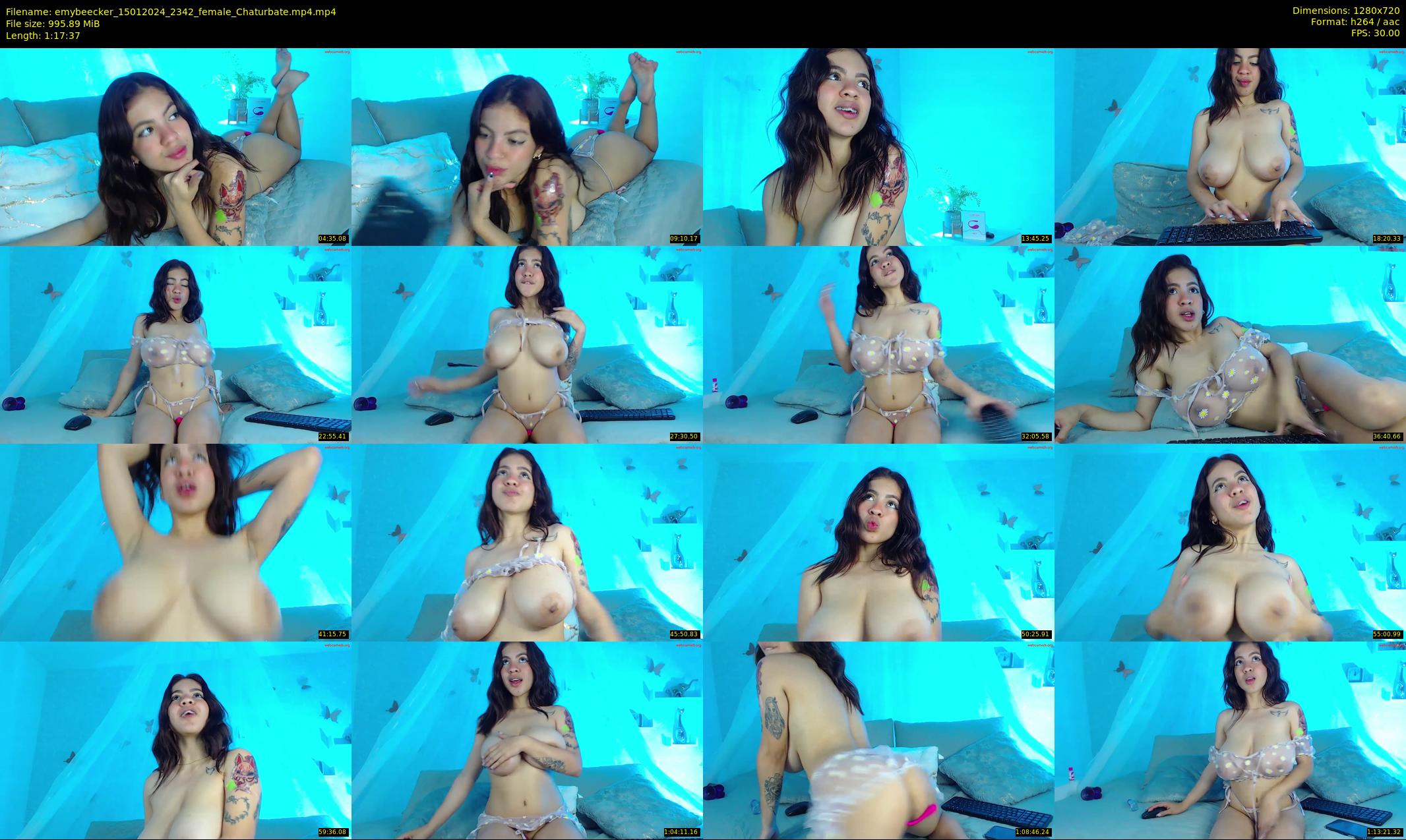 emybeecker — 78 minute Chaturbate female cam show recording, 720p, Jan 15, 2024
